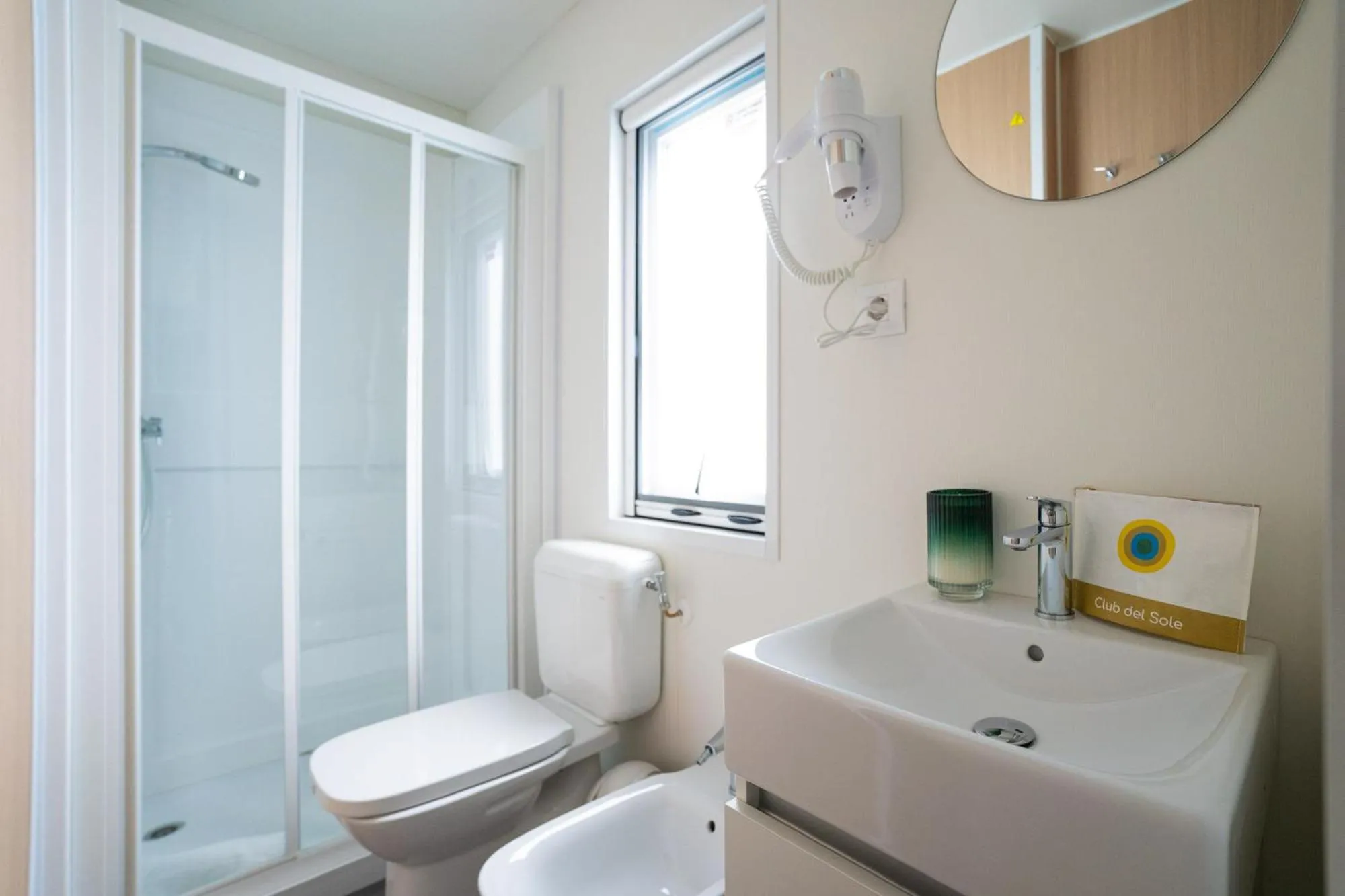 Bathroom in Club del Sole Rimini Family Resort