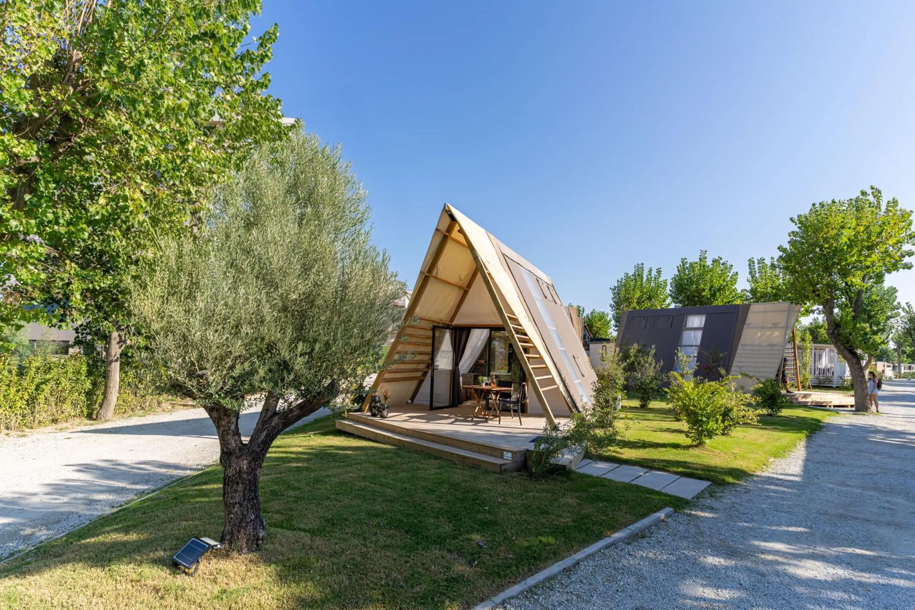 Property building in Club del Sole Rimini Family Resort