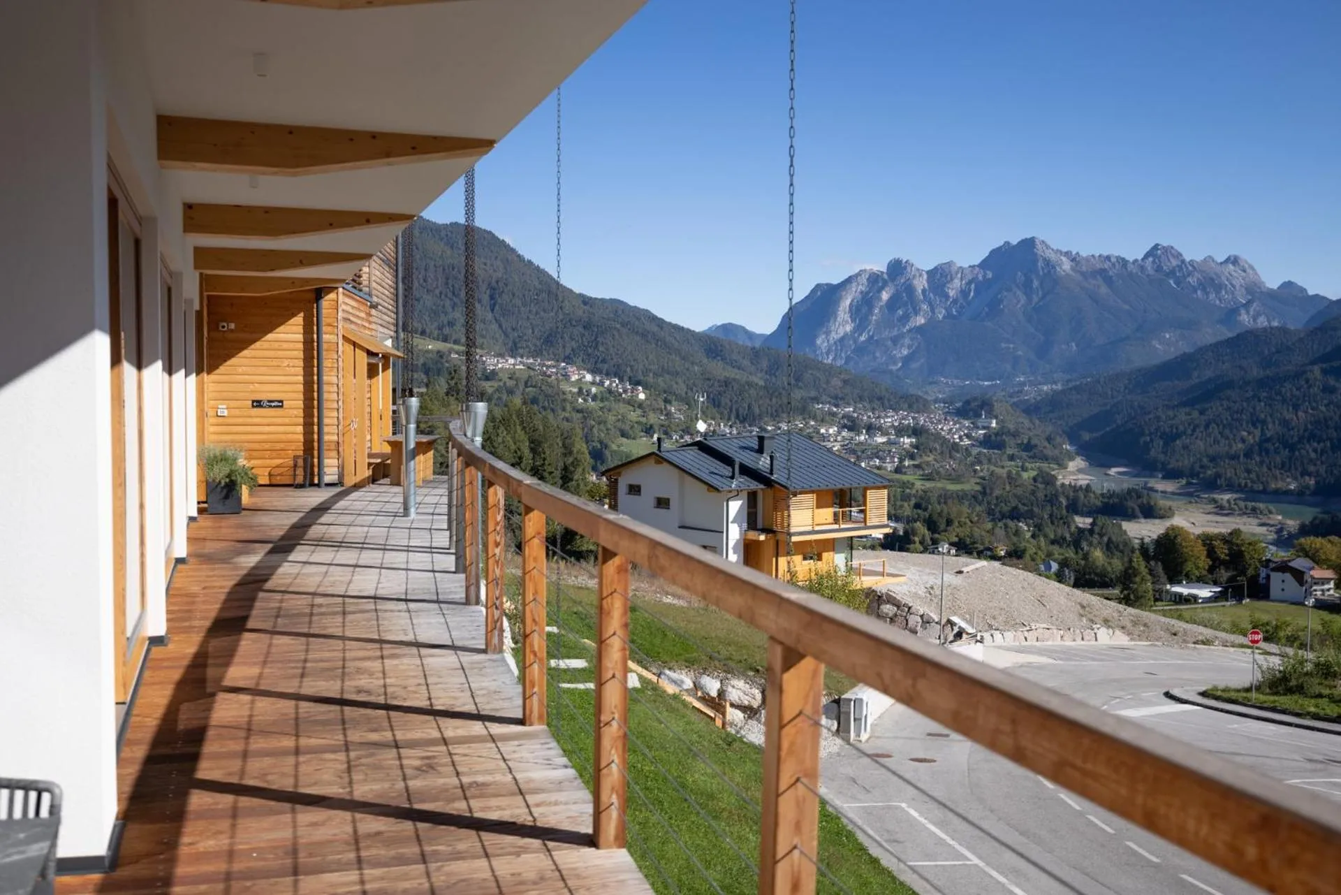 Balcony/Terrace in Giallo Dolomiti Wellness
