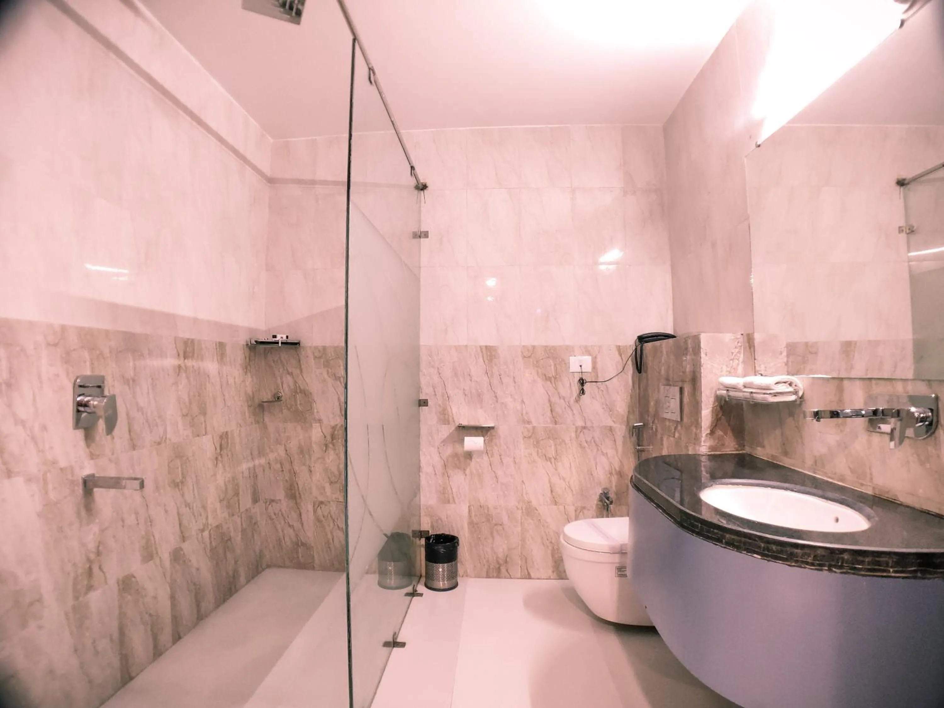 Bathroom in Hotel Vishnu Empire