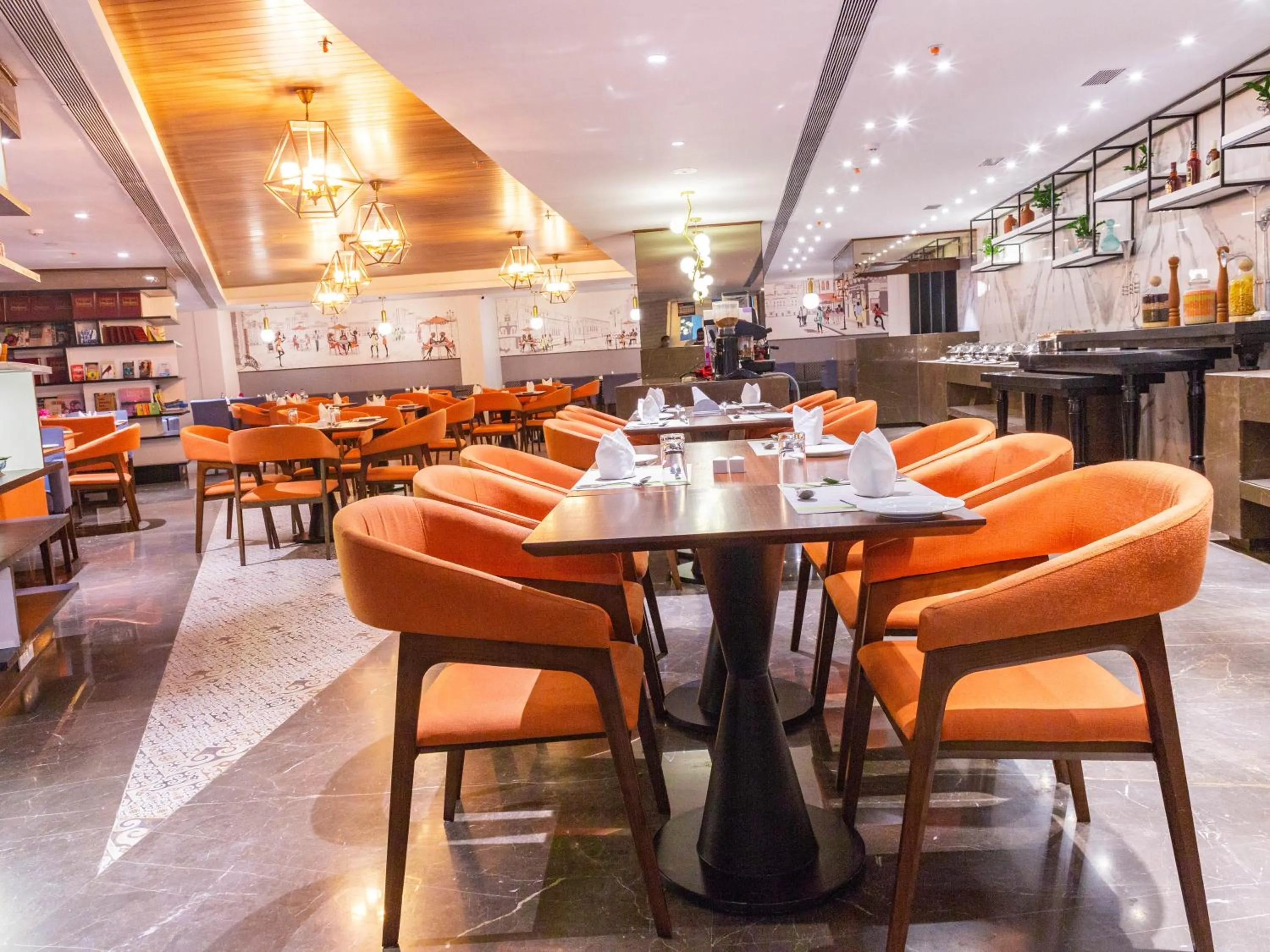 Restaurant/places to eat in The Elite Narasapura, a member of Radisson Individuals