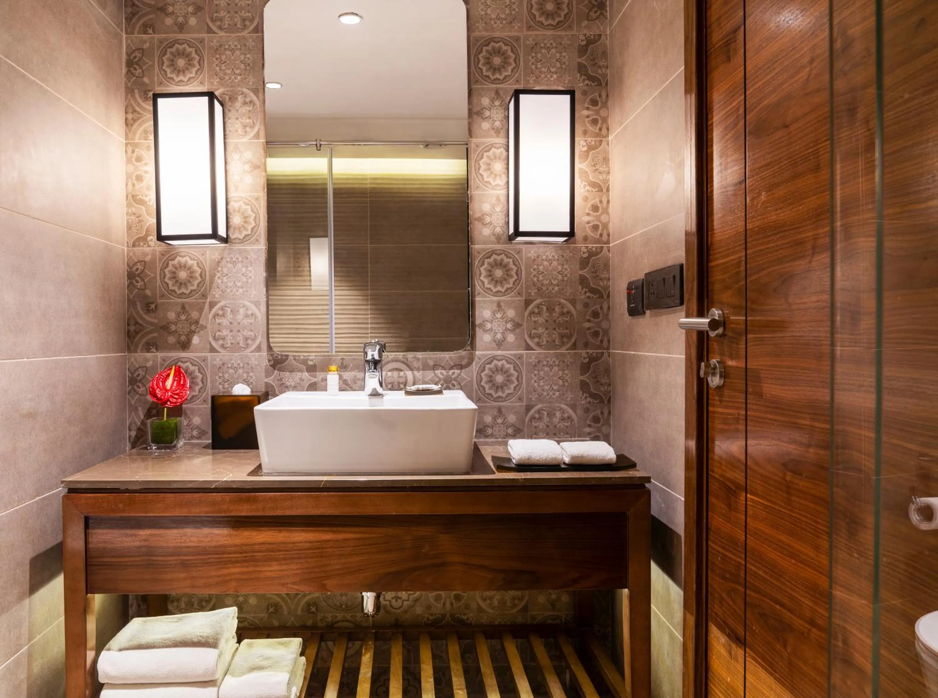 Bathroom in The Elite Narasapura, a member of Radisson Individuals