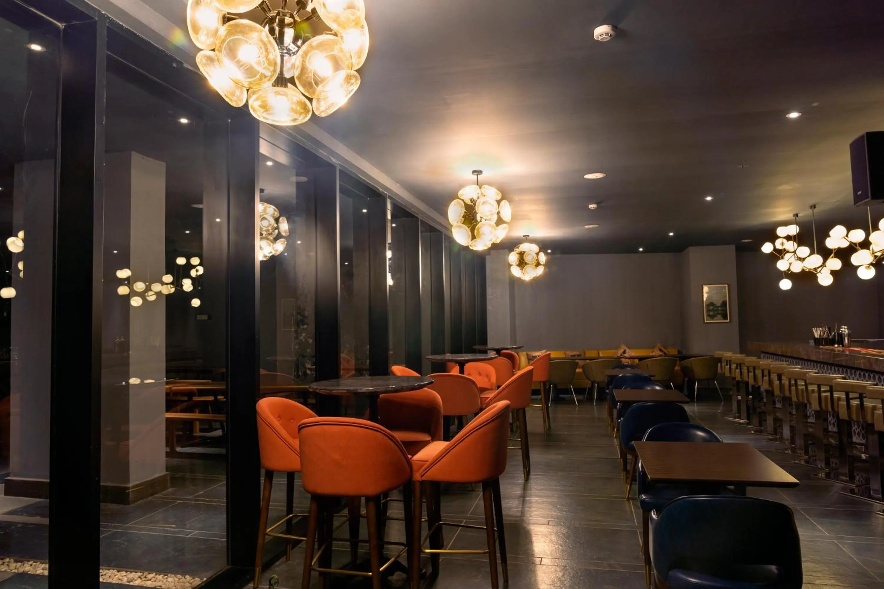 Lounge or bar in The Elite Narasapura, a member of Radisson Individuals