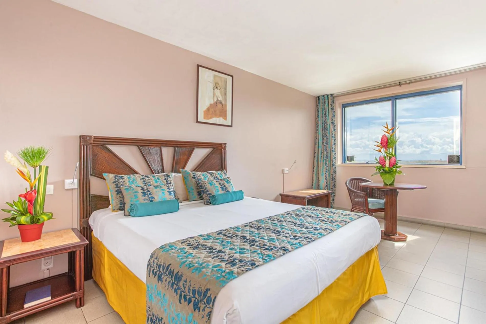 Bed in Karibea La Valmenière Hôtel