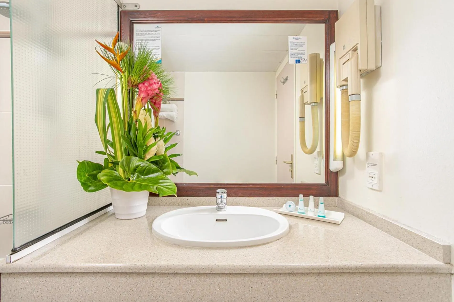 Bathroom in Karibea La Valmenière Hôtel