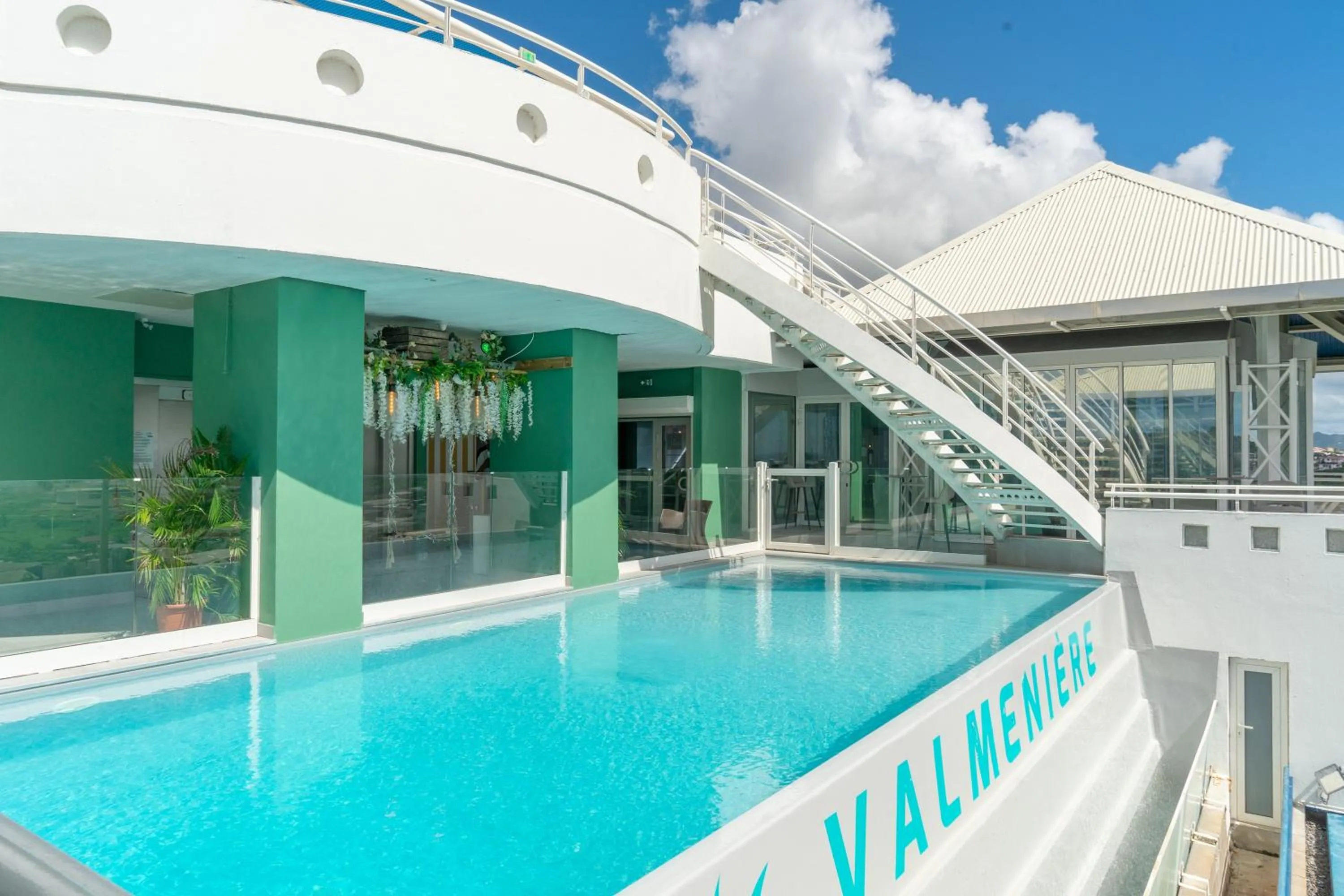 Patio in Karibea La Valmenière Hôtel