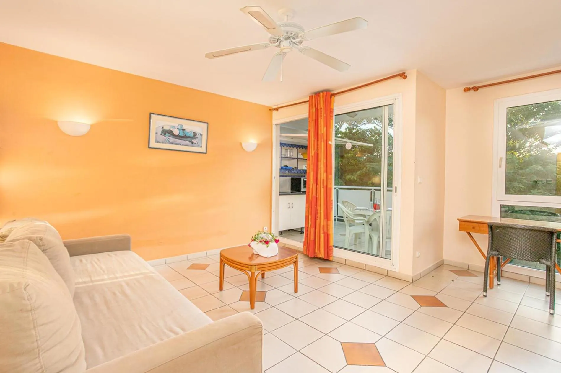 Patio in Karibea Sainte Luce Hotel