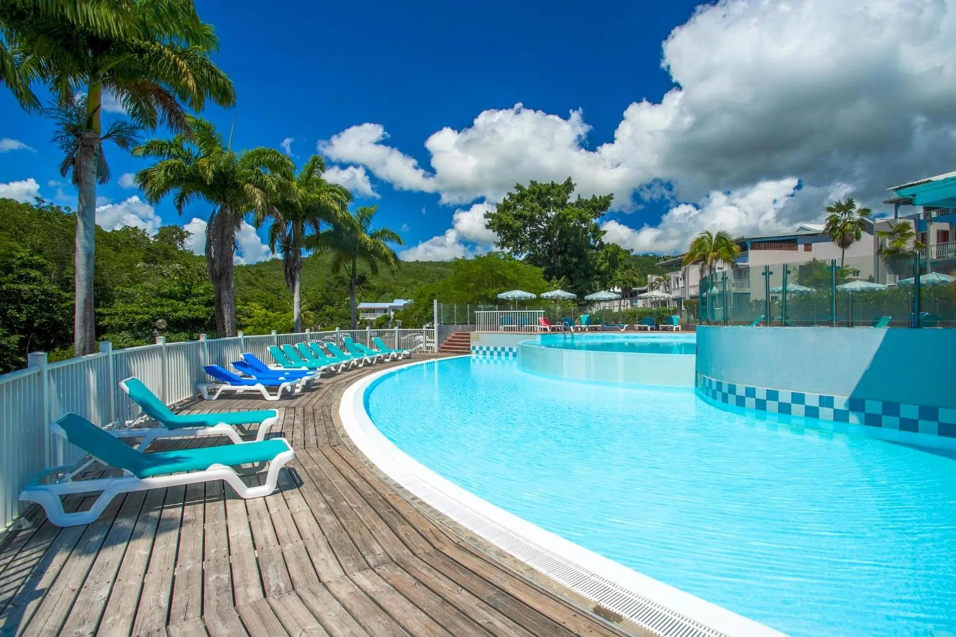 Swimming pool in Karibea Sainte Luce Hotel