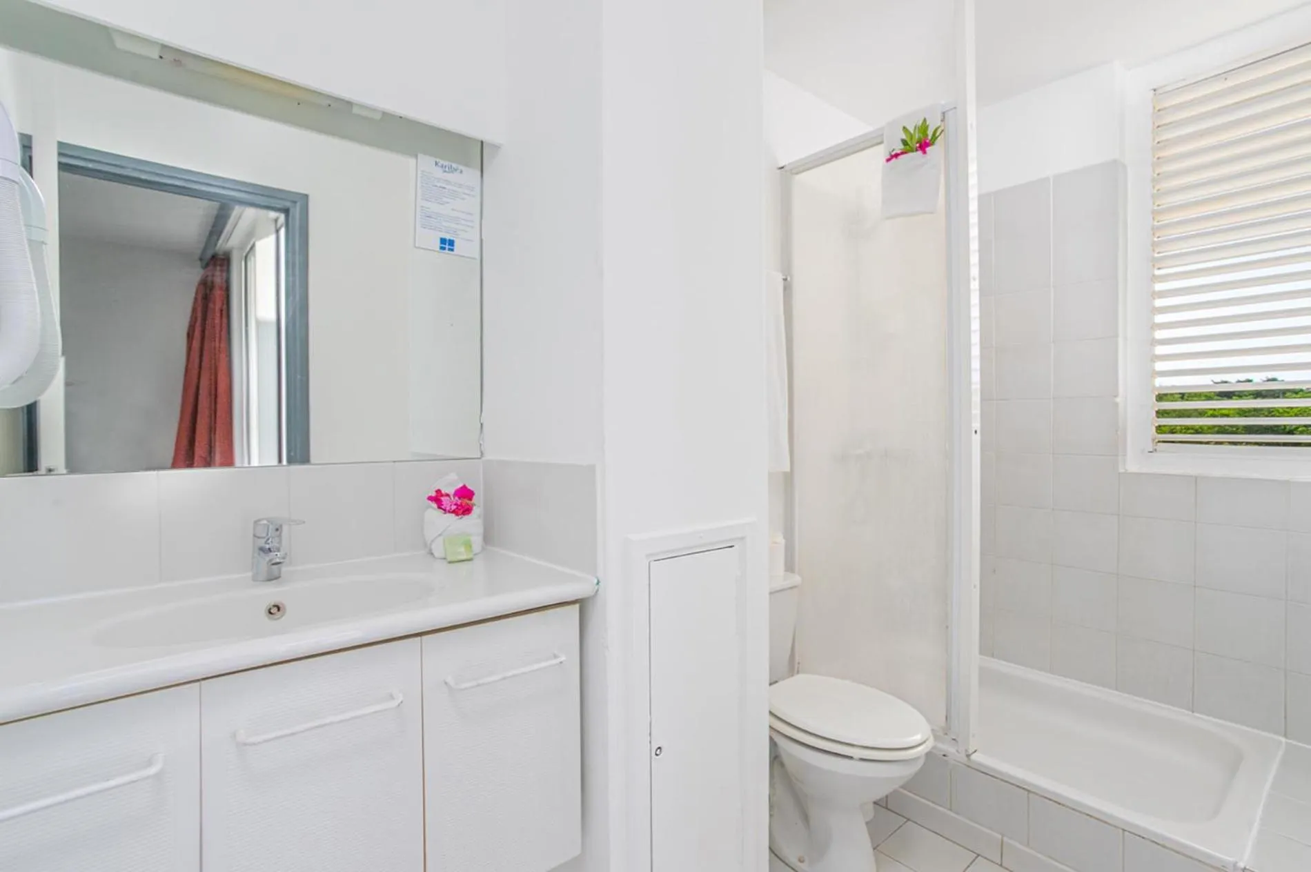 Toilet in Karibea Sainte Luce Hotel