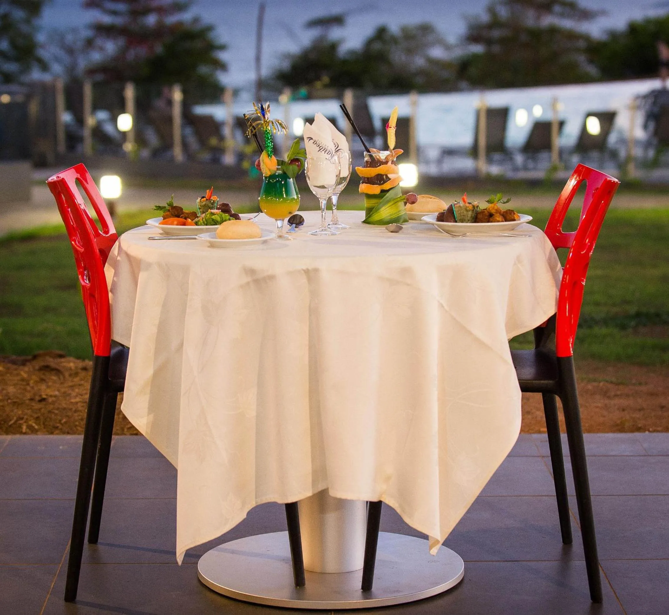 Restaurant/places to eat in Karibea Sainte Luce Hotel