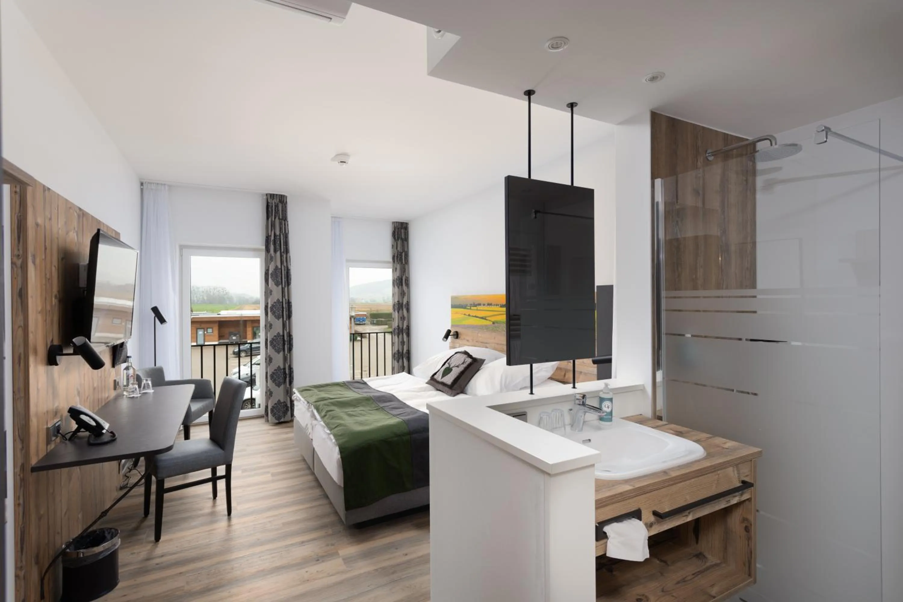 Bathroom in Hotel Grohnder Fährhaus