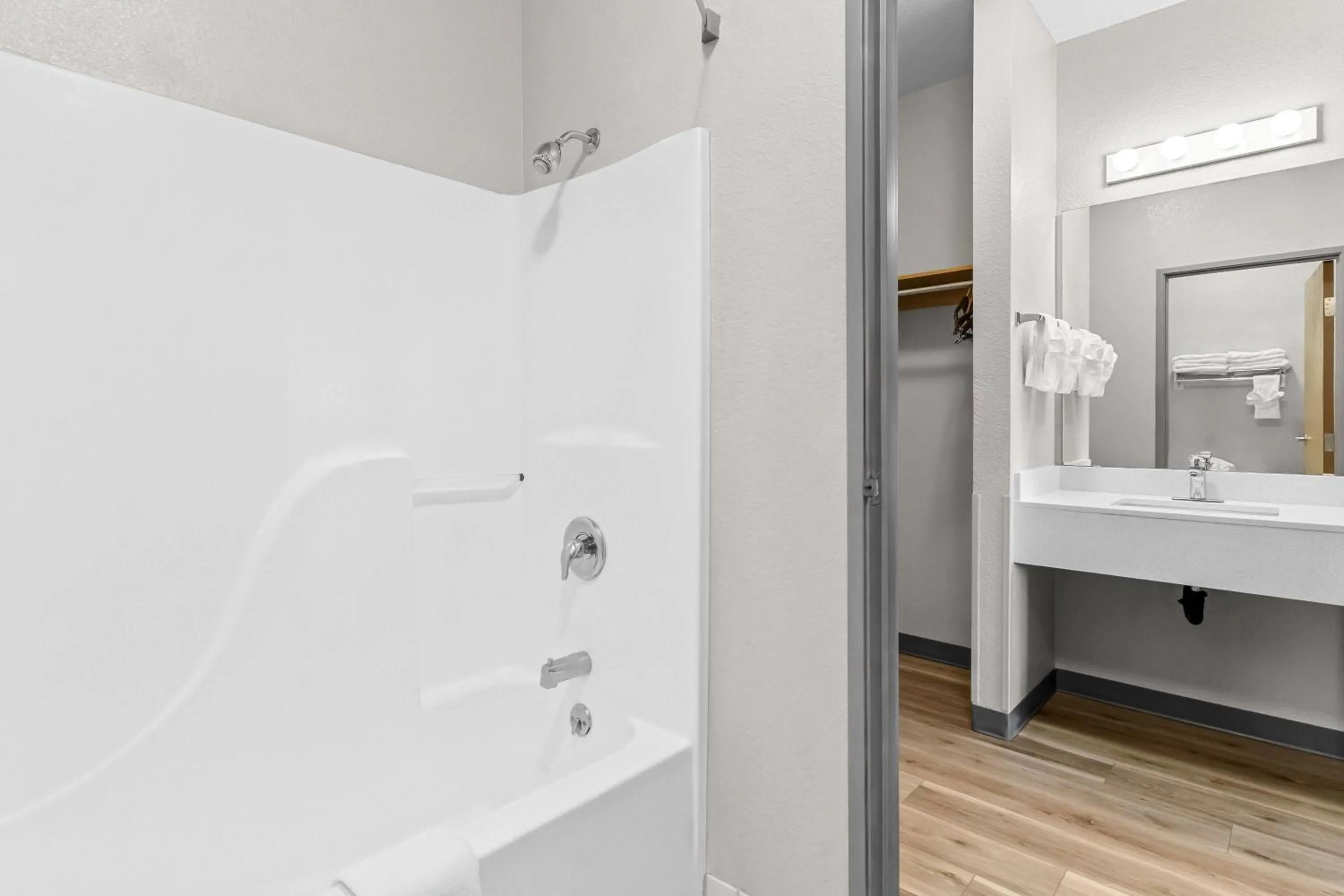 Bathroom in Days Inn & Suites by Wyndham Castle Rock