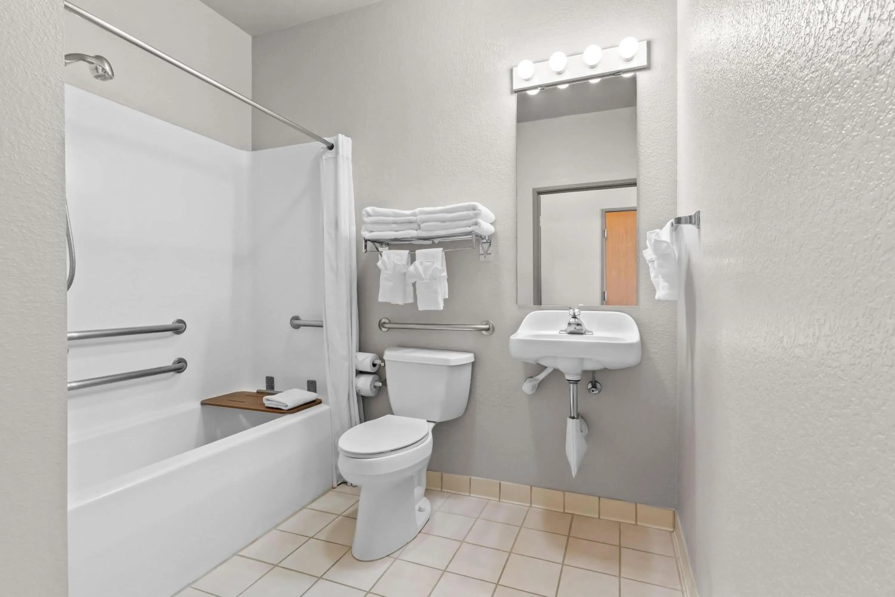 Bathroom in Days Inn & Suites by Wyndham Castle Rock