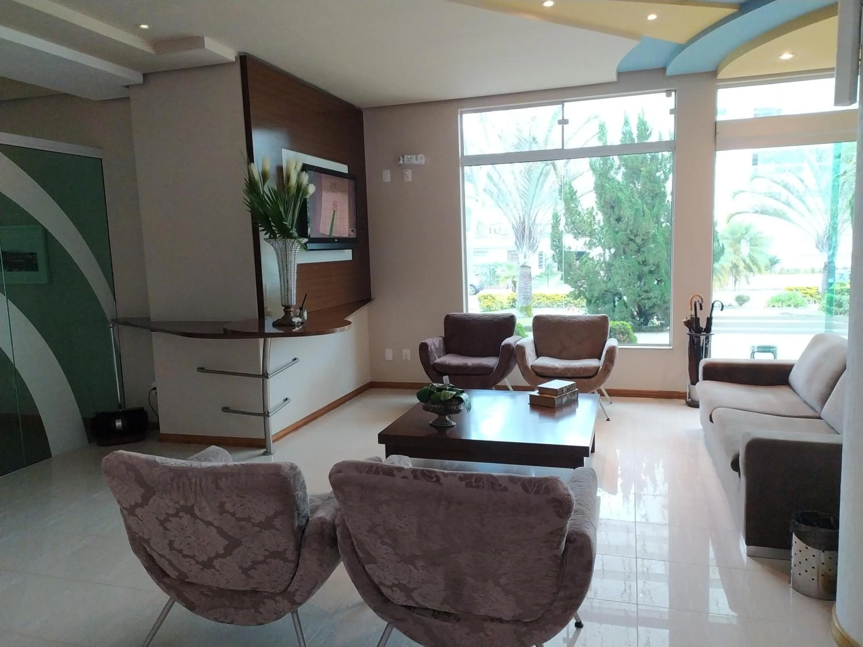 Seating area in Hotel Aliança Express