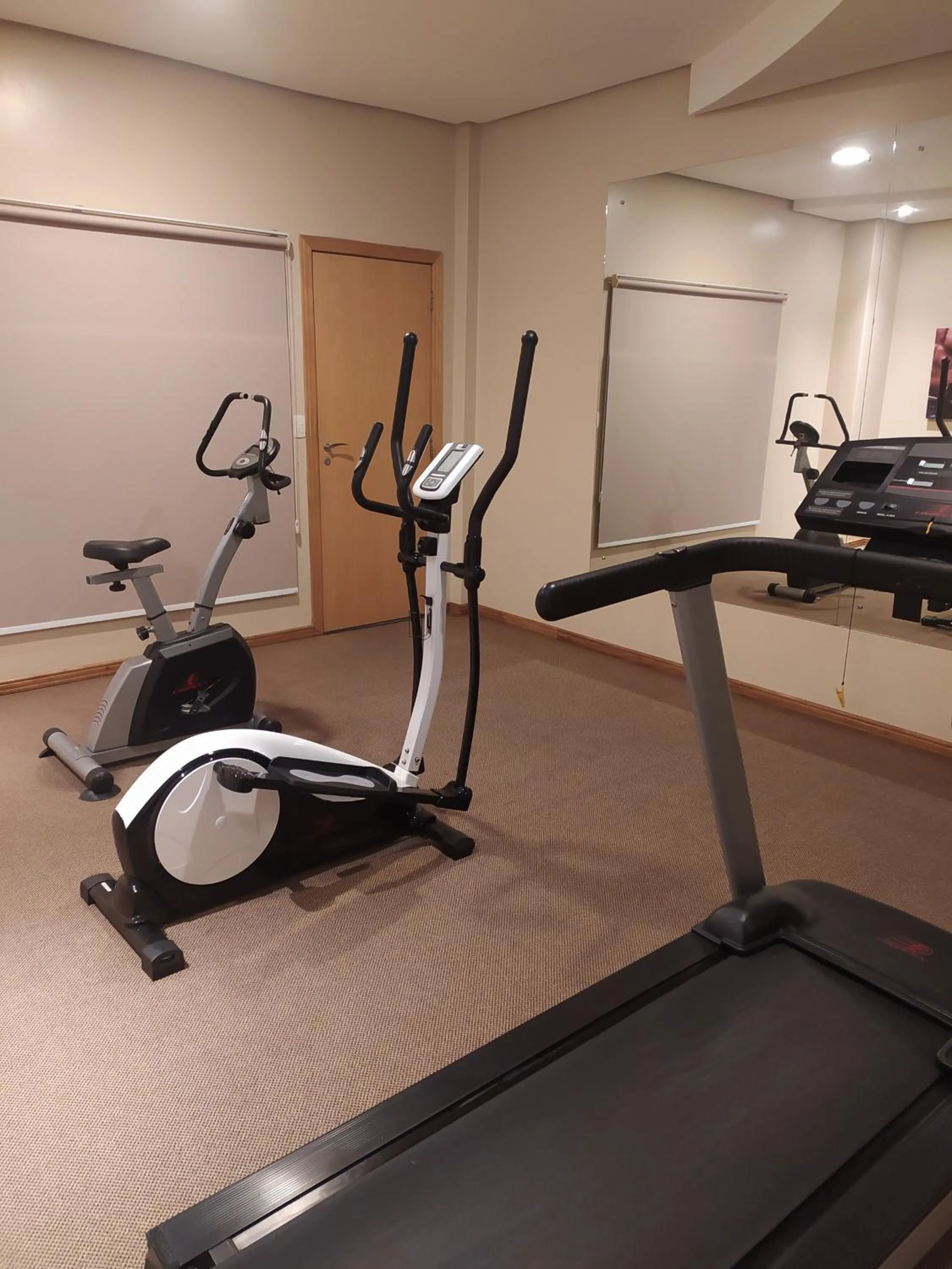 Fitness centre/facilities in Hotel Aliança Express