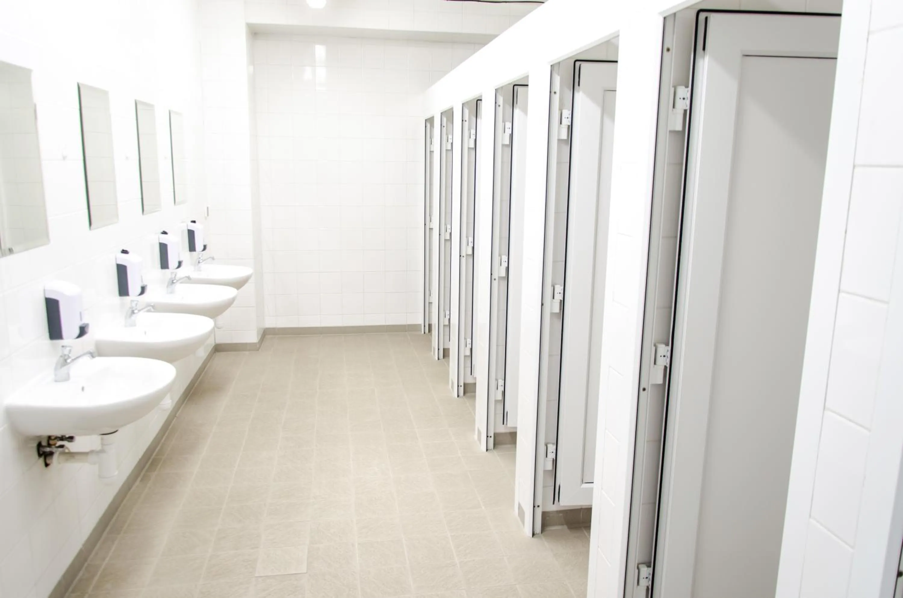 Shower in Ubytovňa Milex