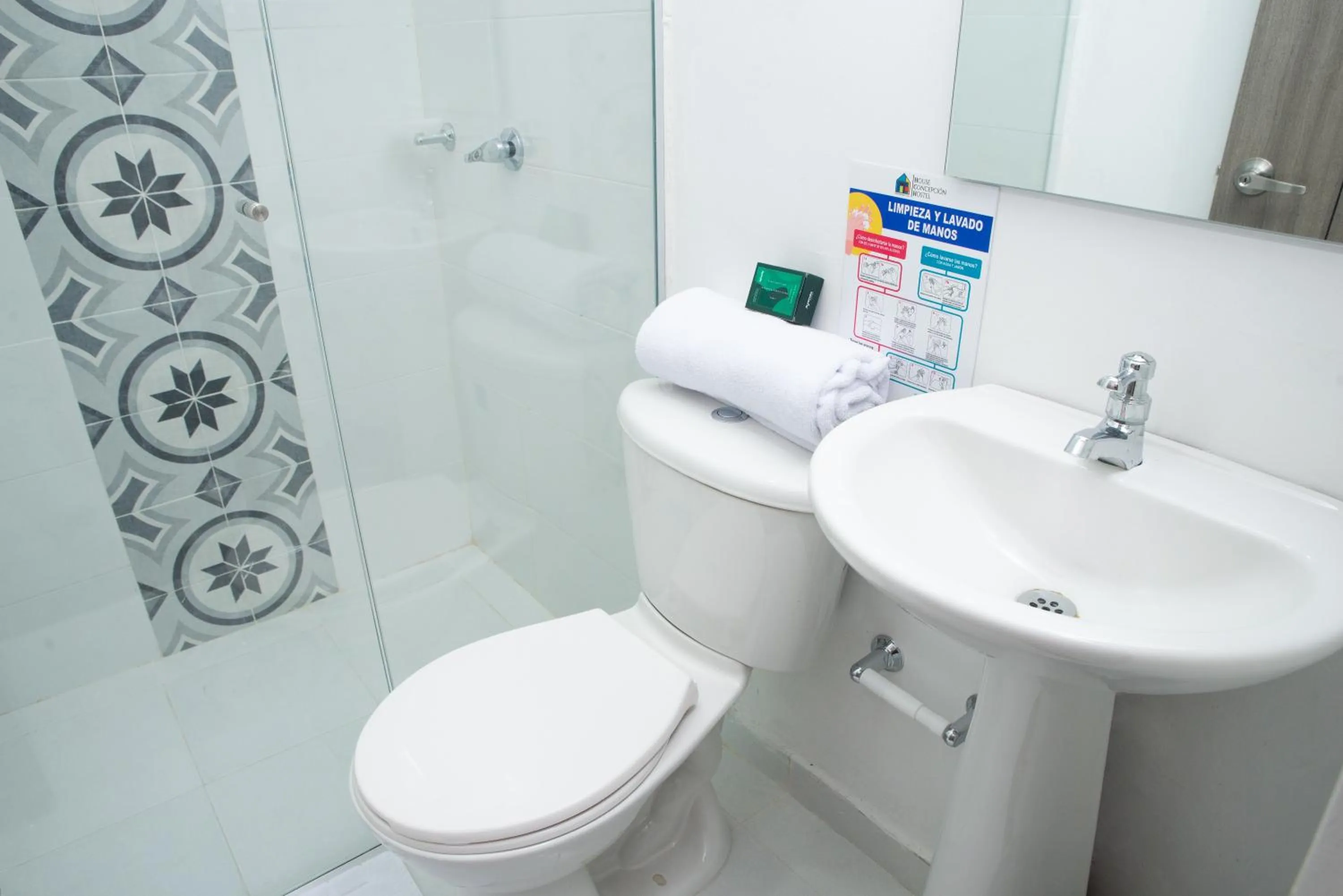 Bathroom in Hotel Ayenda House Concepción 1317