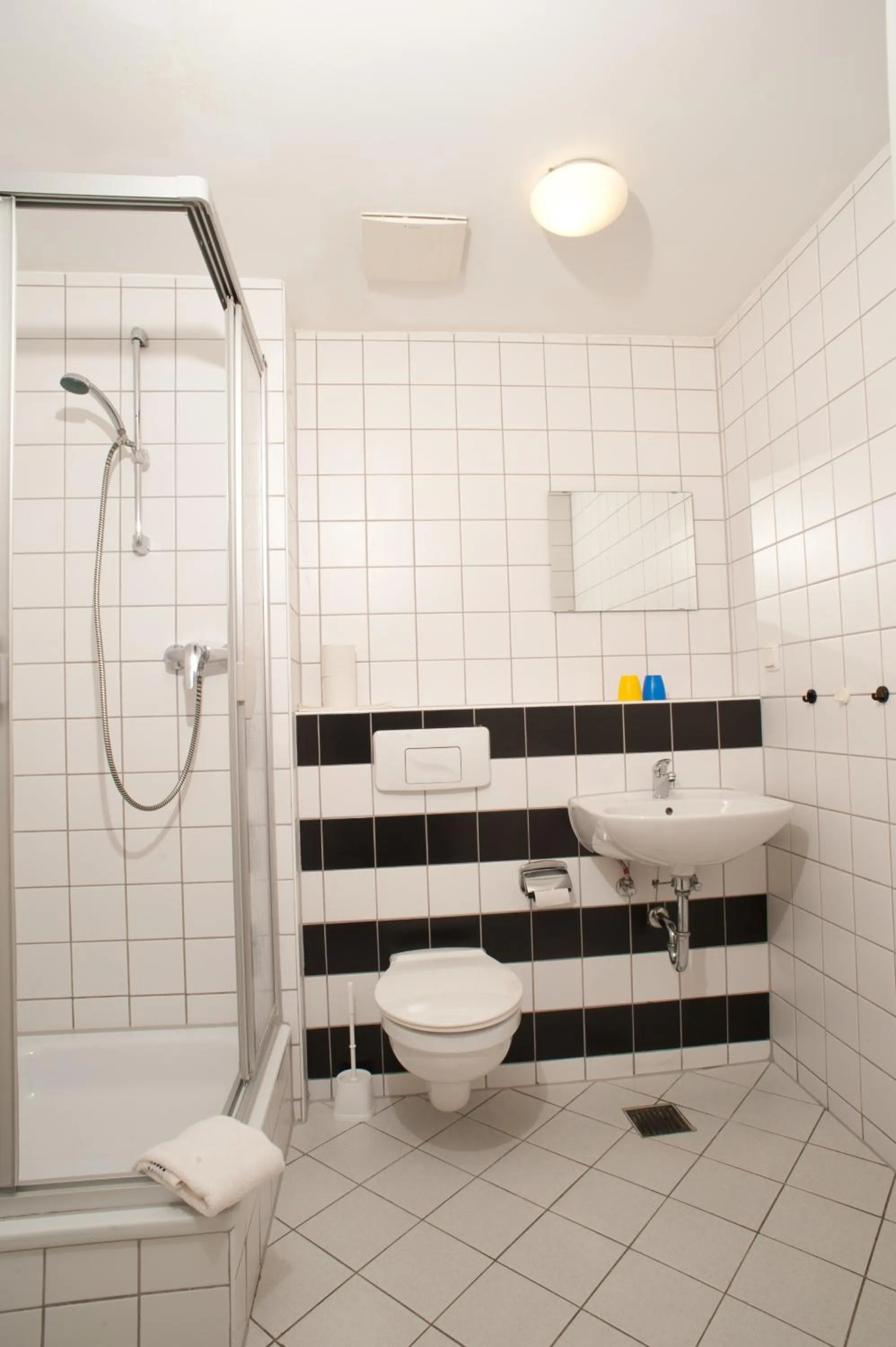 Bathroom in Steps-Hotel