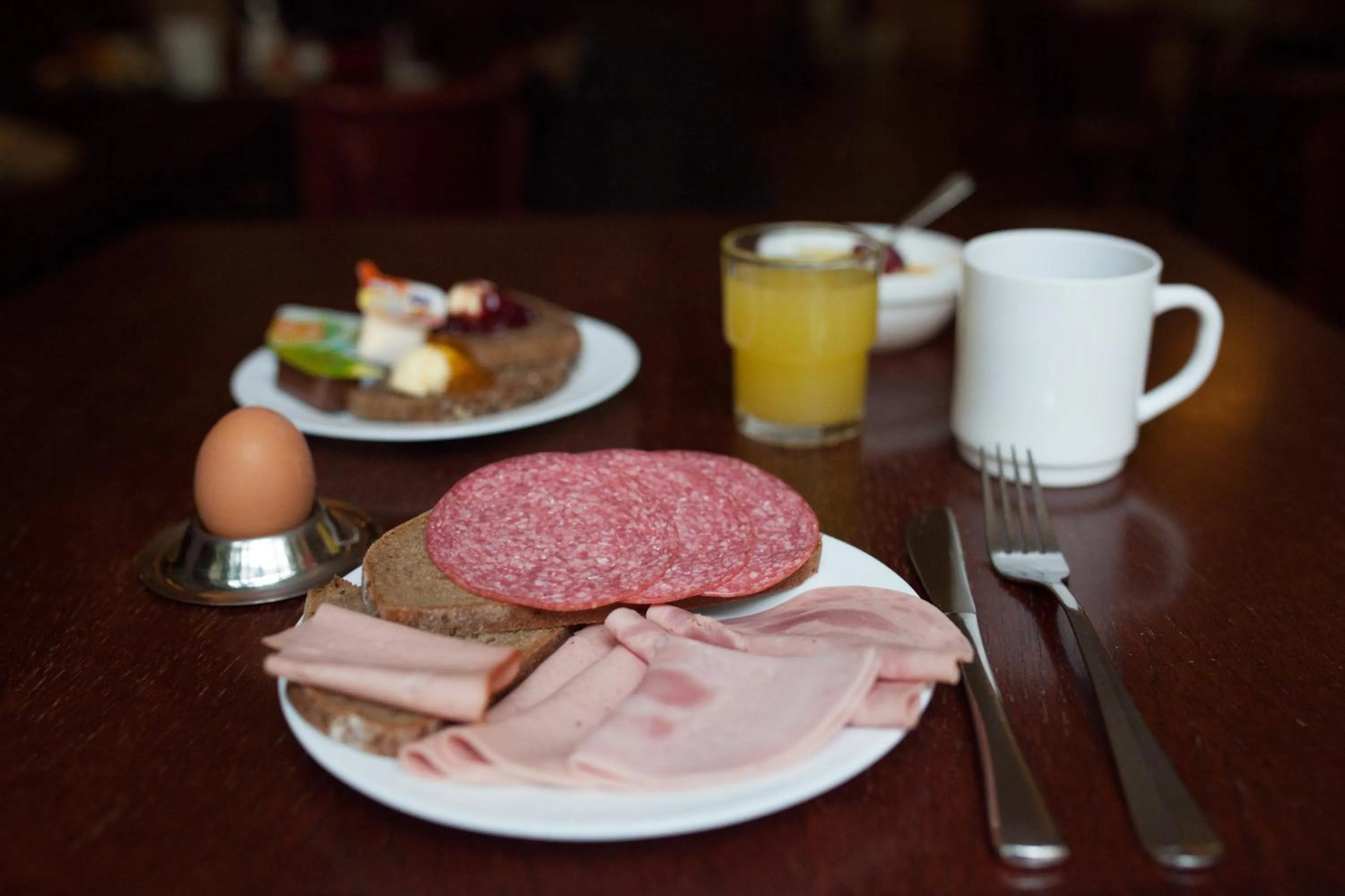 Food and drinks in Steps-Hotel