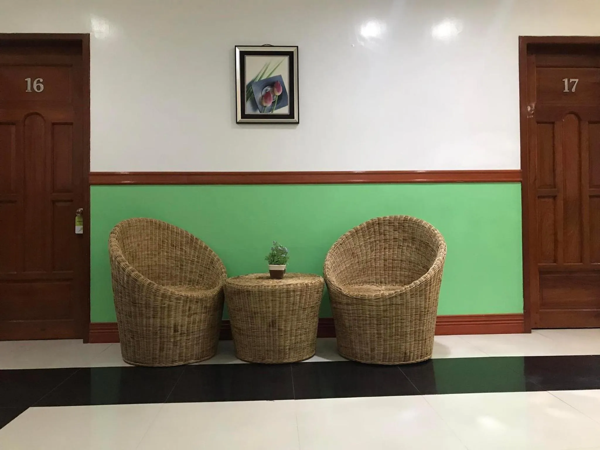 Floor plan in SG Hotel