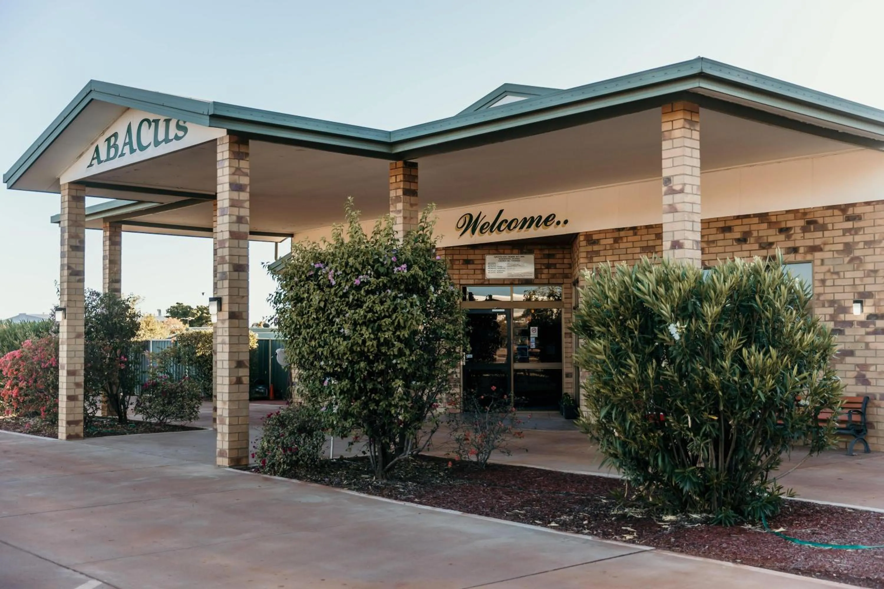 Property building in Abacus Motel