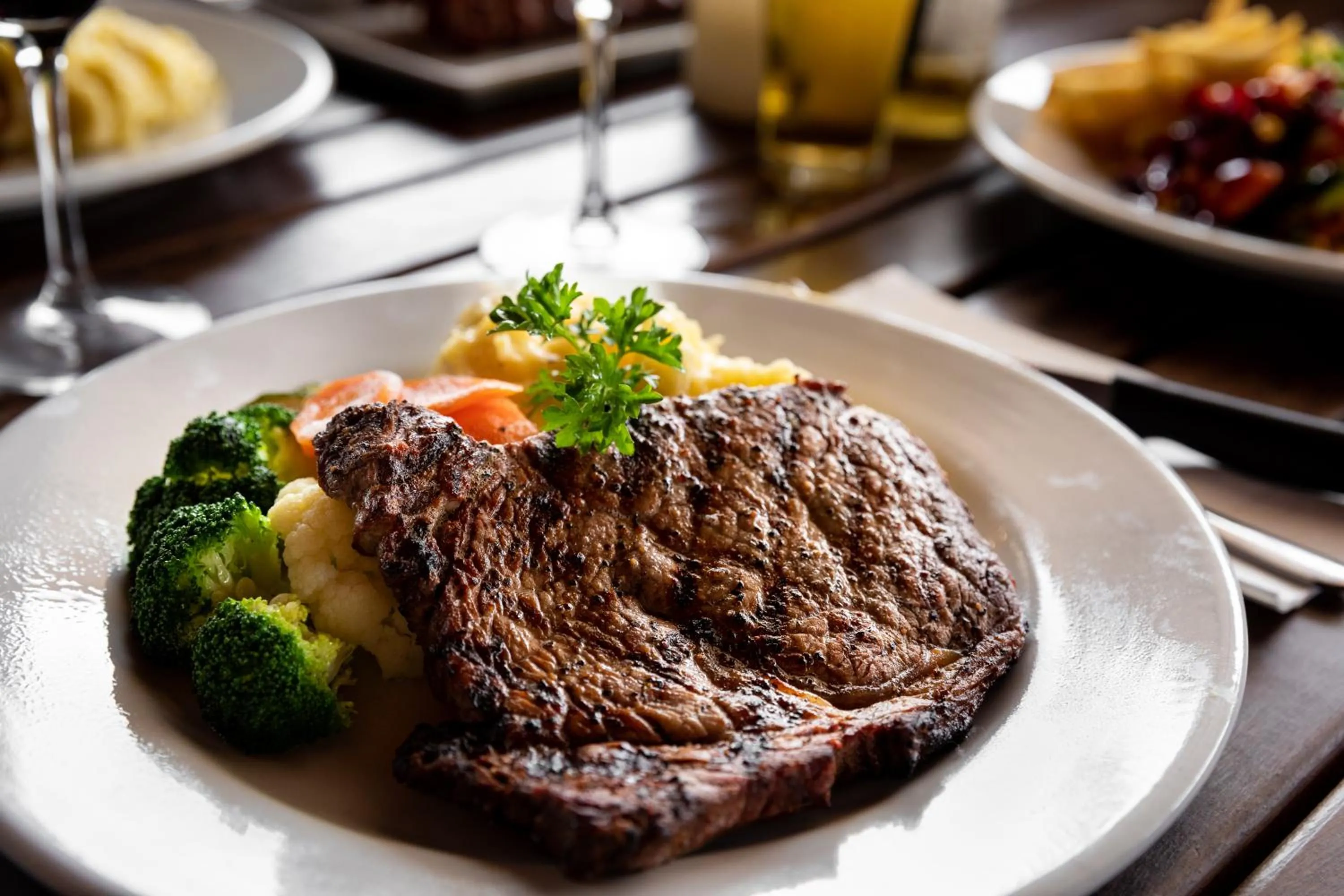 Food close-up in Abacus Motel