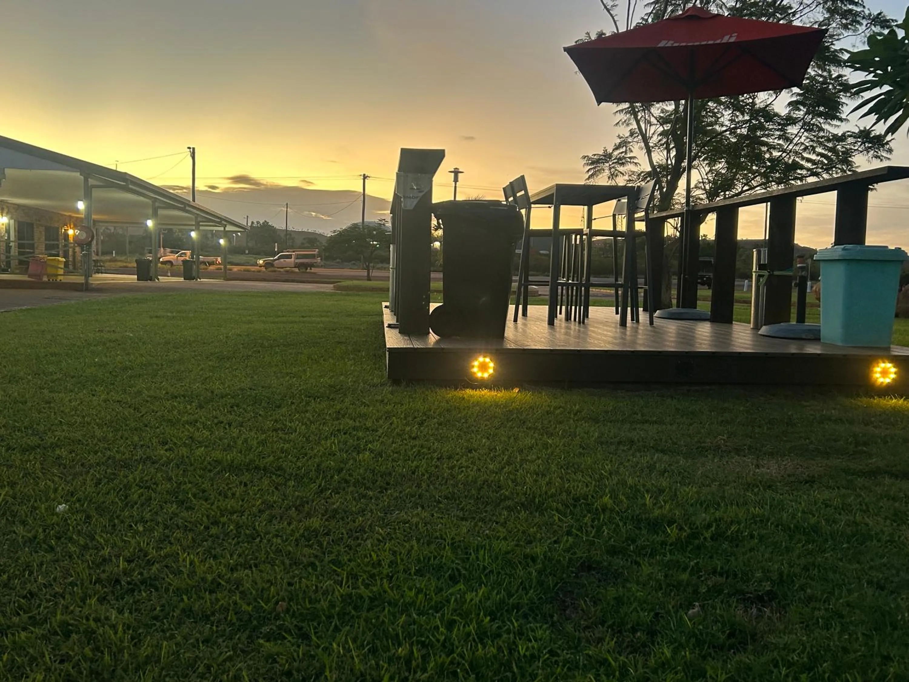 Garden in Abacus Motel