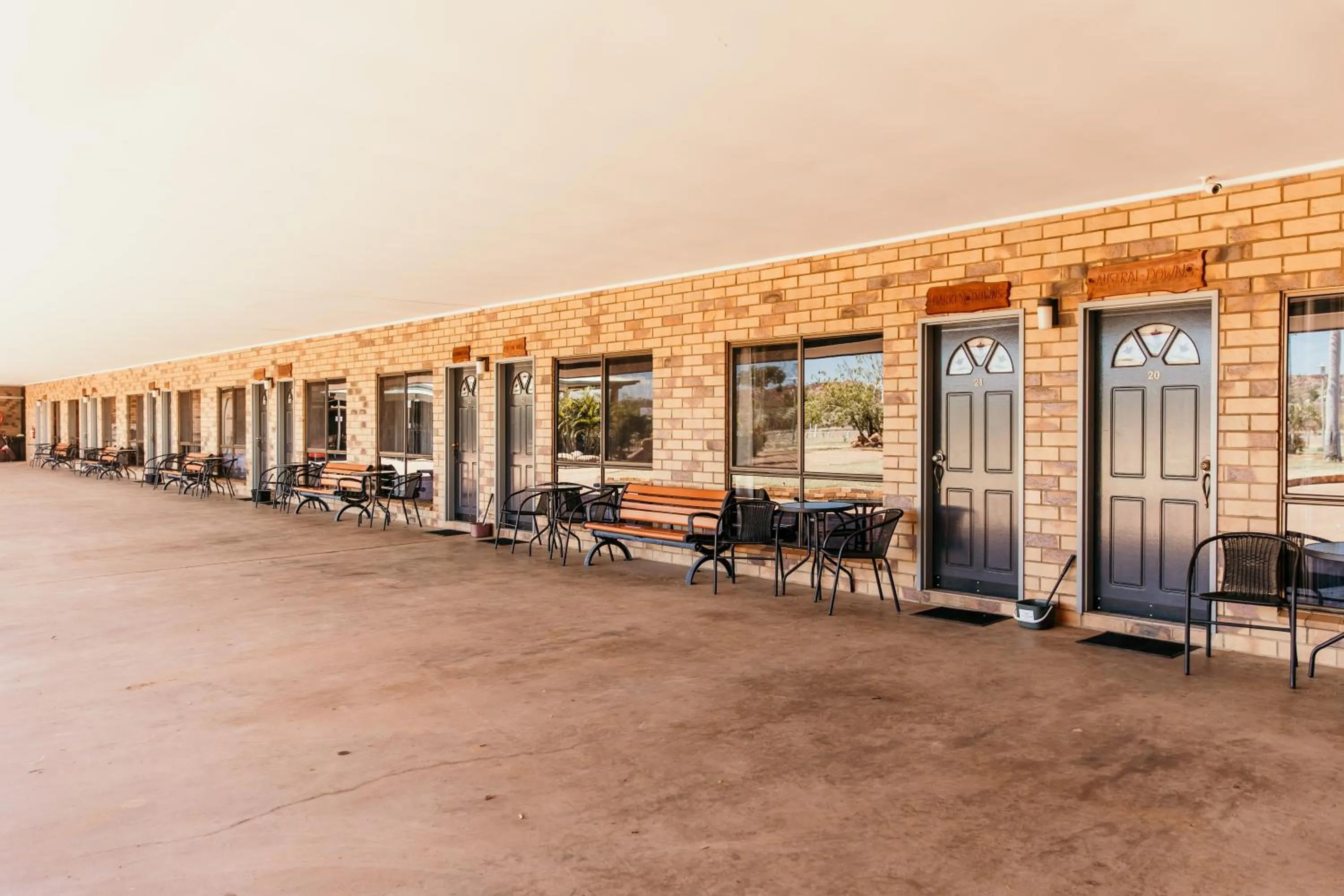 Property building in Abacus Motel