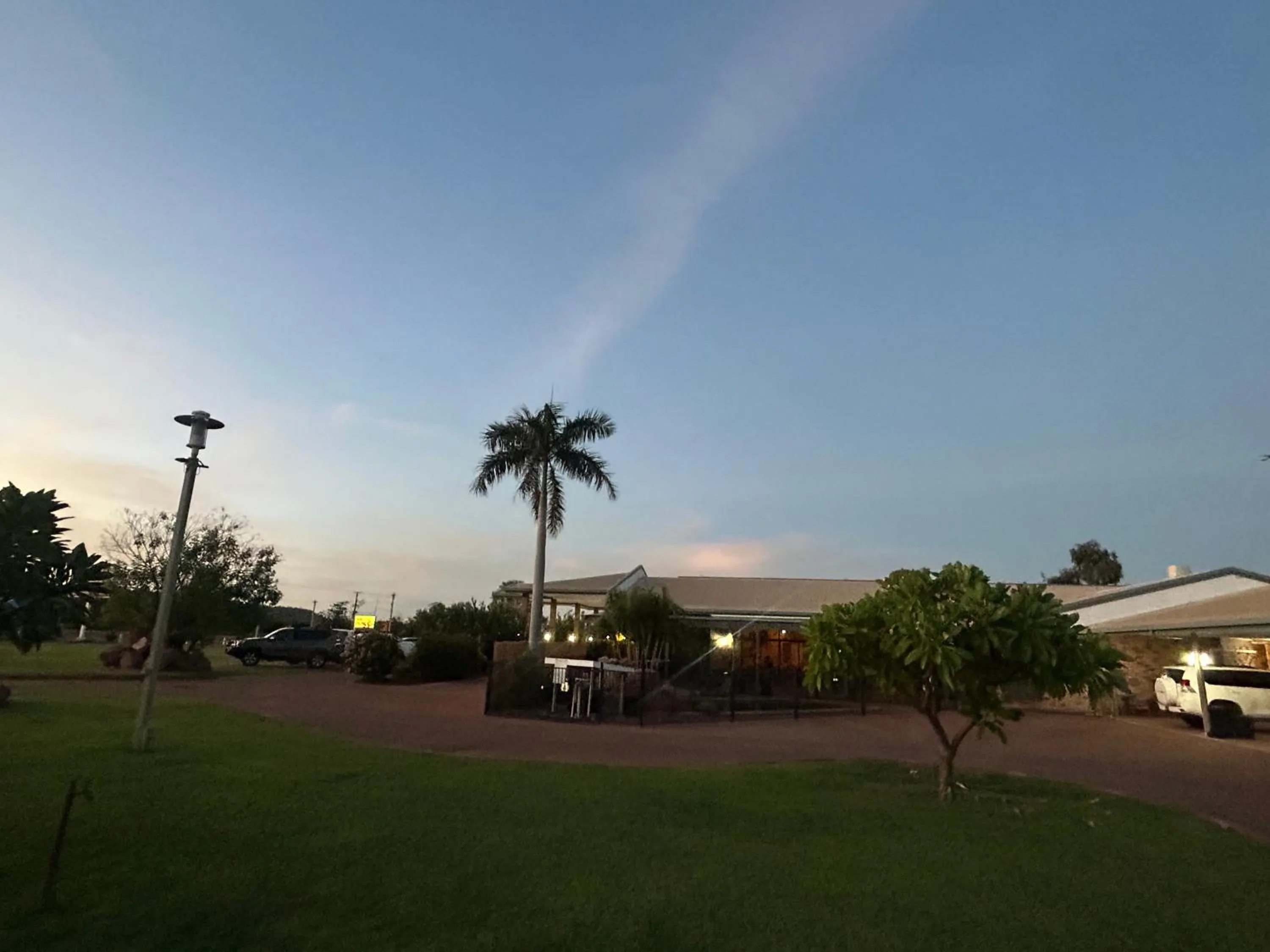 Garden in Abacus Motel