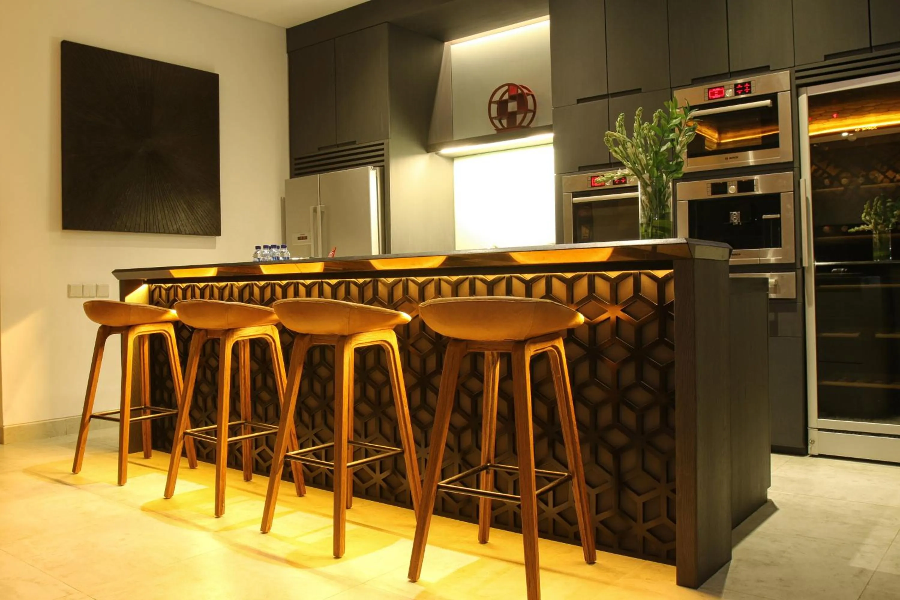 Night in hu'u Villas