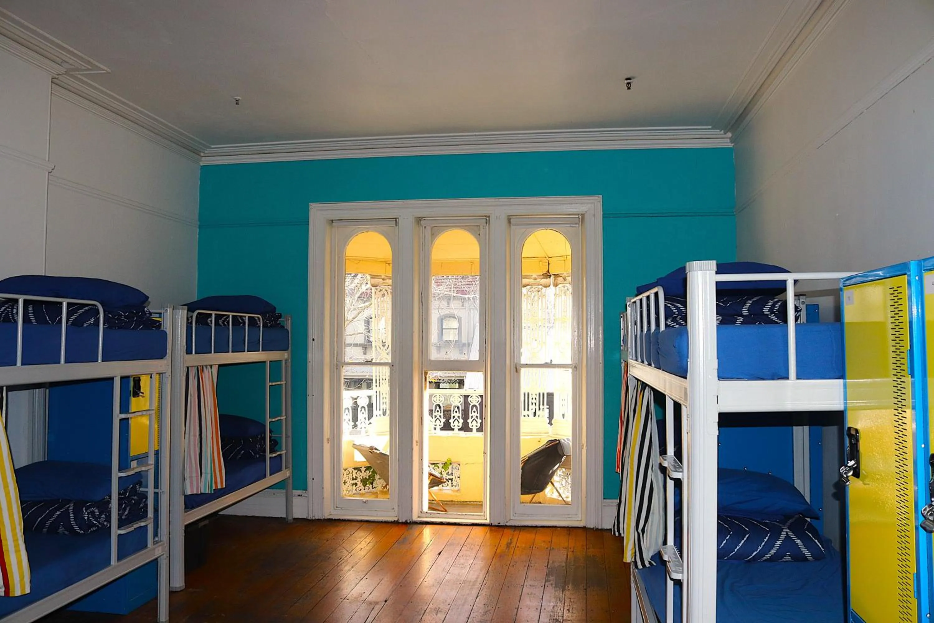 Bedroom, Bed in Original Backpackers