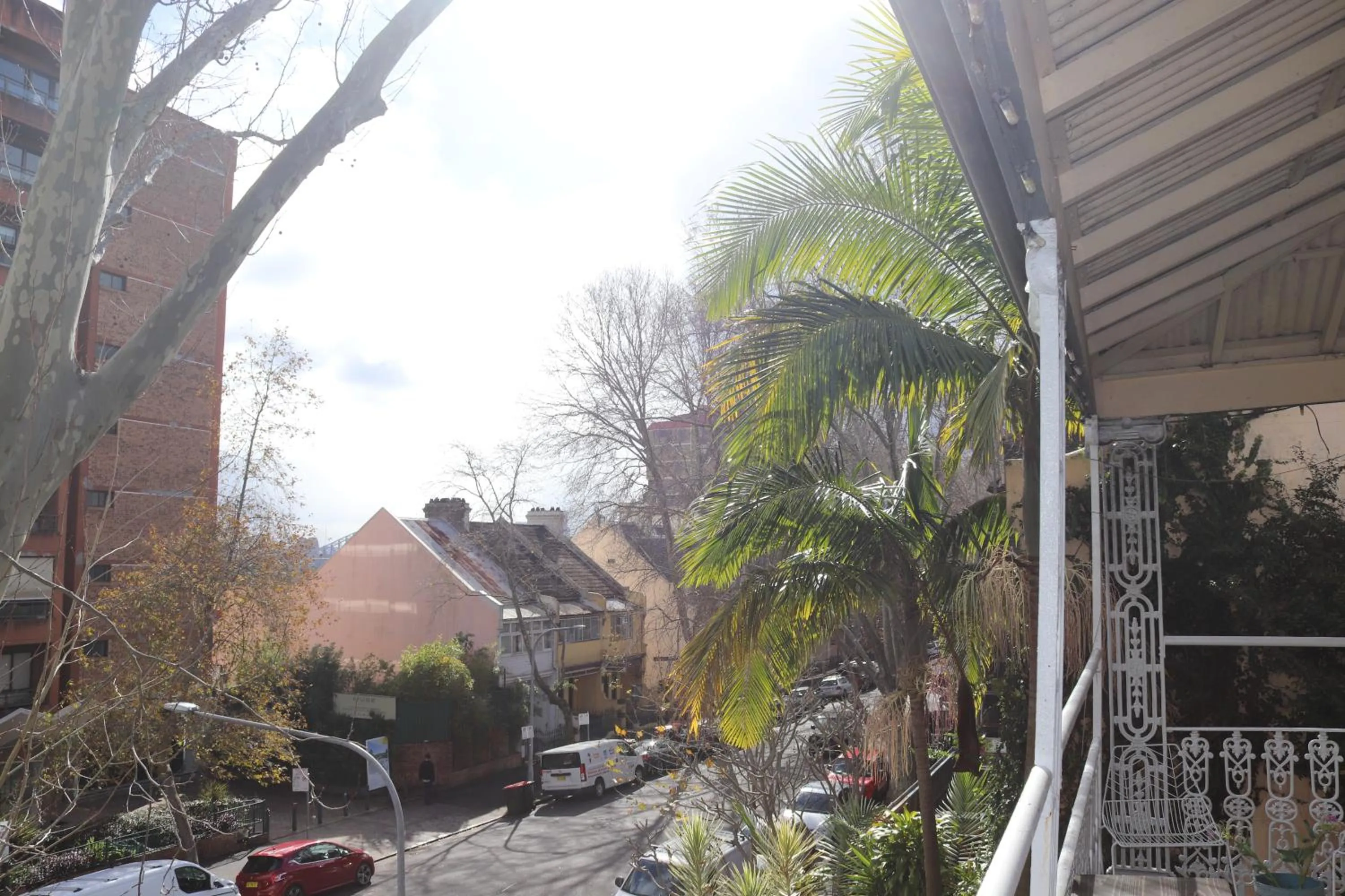 Street view in Original Backpackers