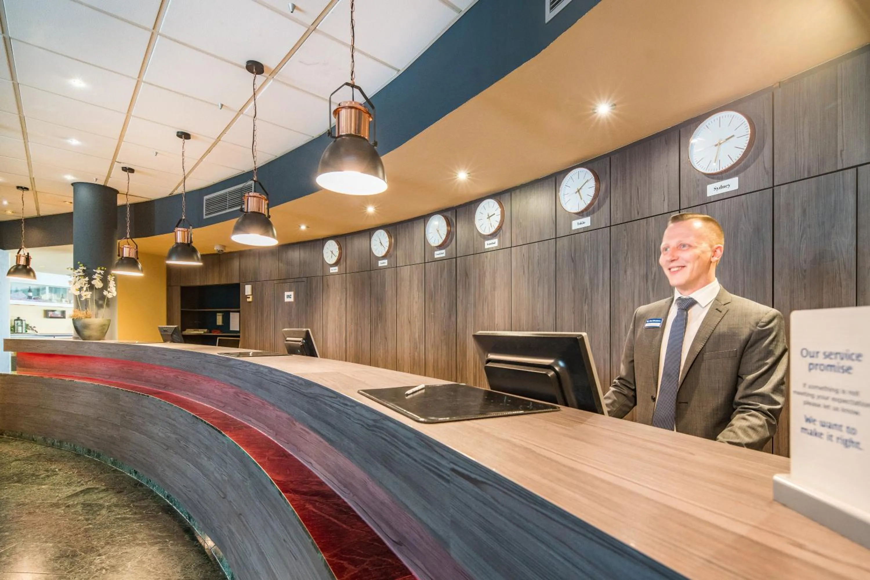 Lobby or reception in Airways Hotels Frankfurt Airport West