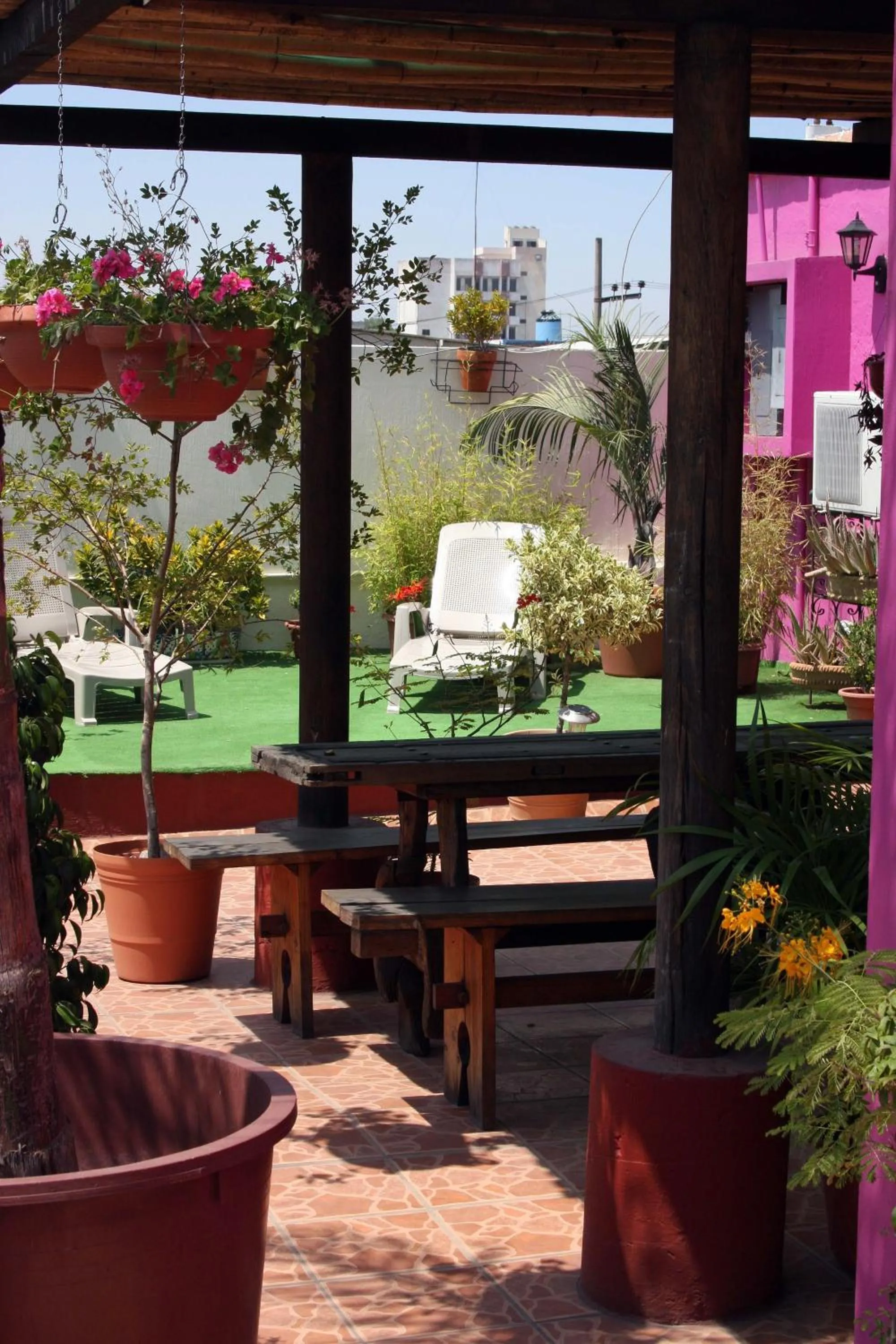 Garden view in Casa Vilasanta