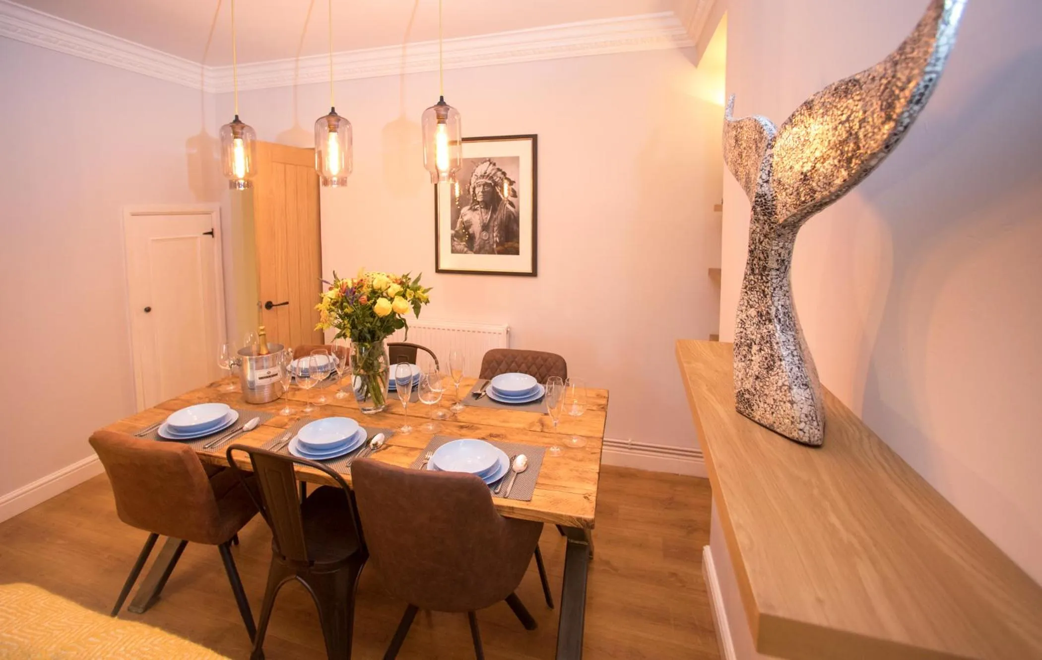 Dining area in 43 BBEscapes