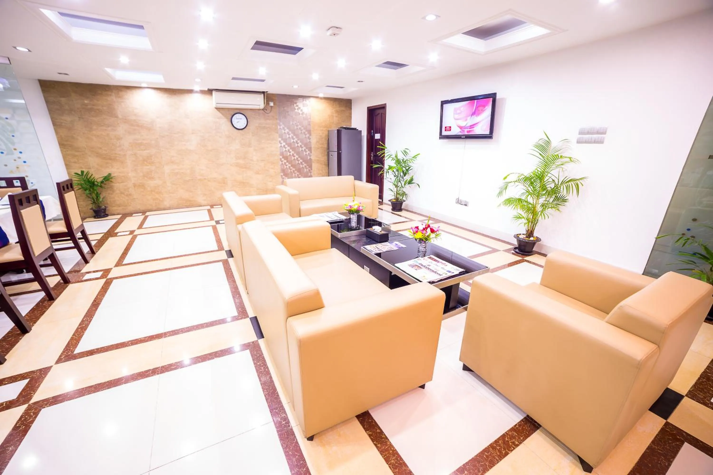 Communal lounge/ TV room in Nascent Gardenia Luxury Suites