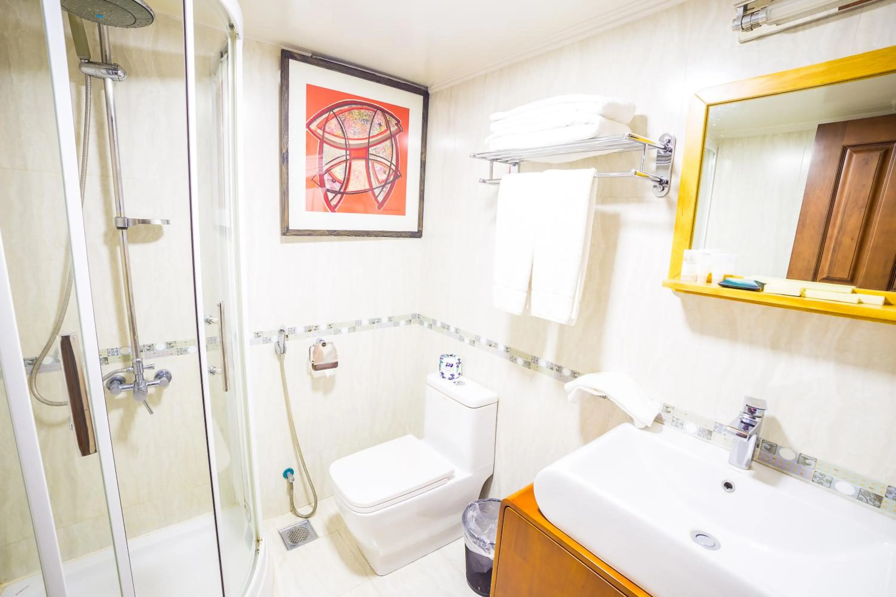 Shower in Nascent Gardenia Luxury Suites