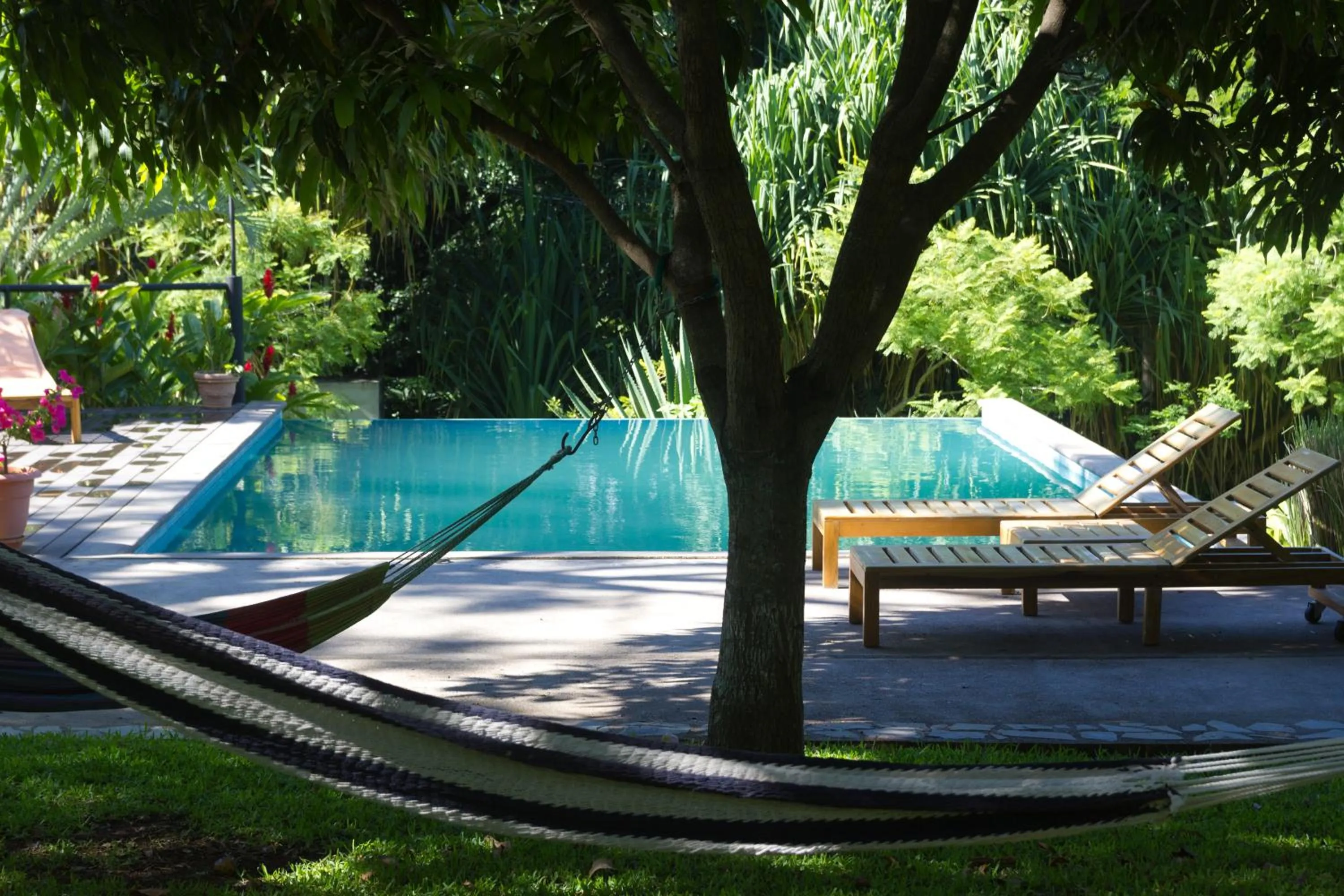 Swimming pool in Guácima Escondida Hotel Boutique