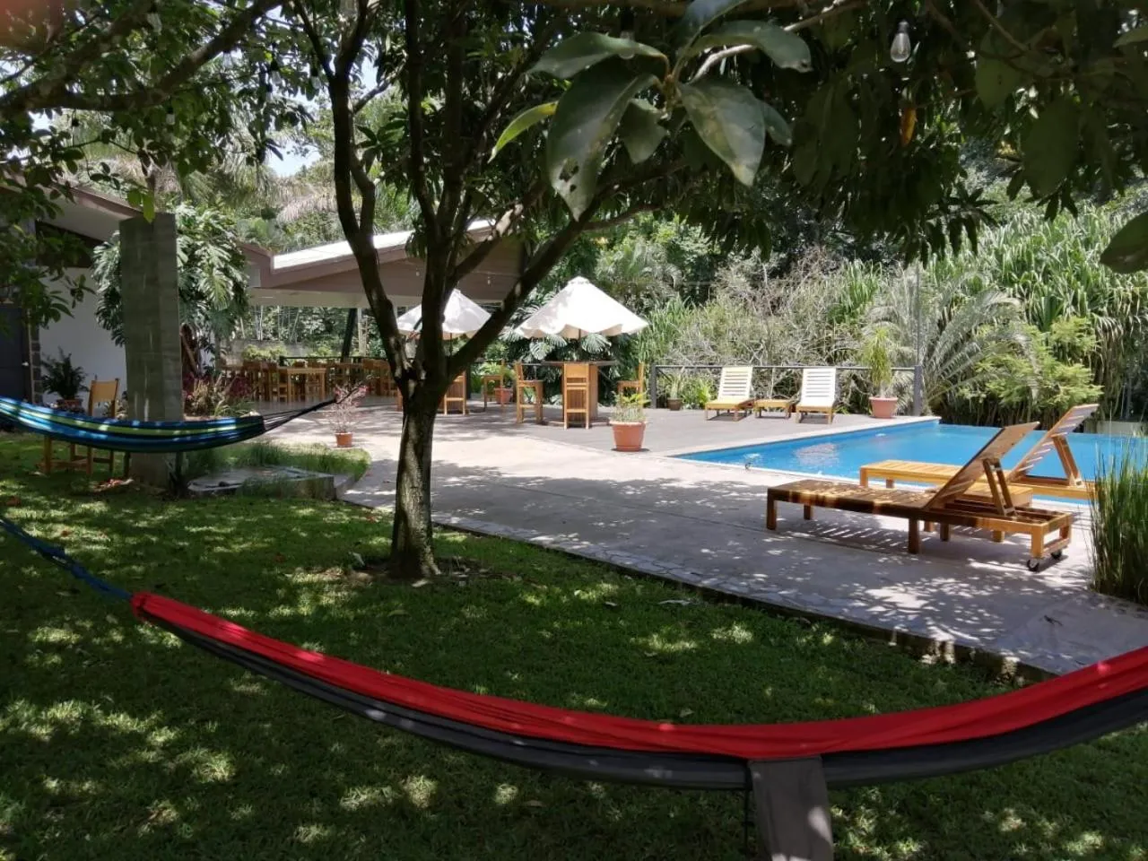Pool view in Guácima Escondida Hotel Boutique