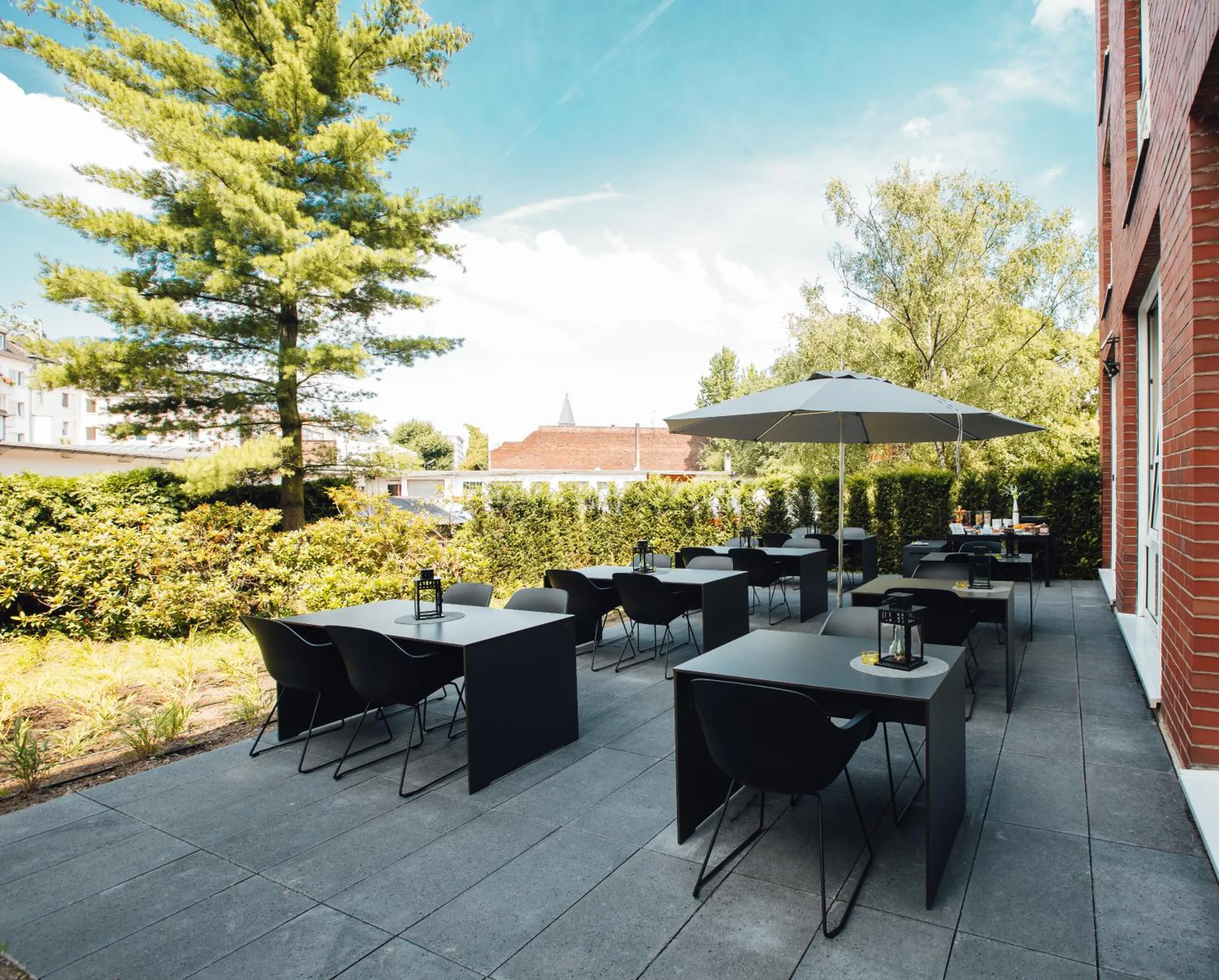 Garden in HK Hotel Düsseldorf City