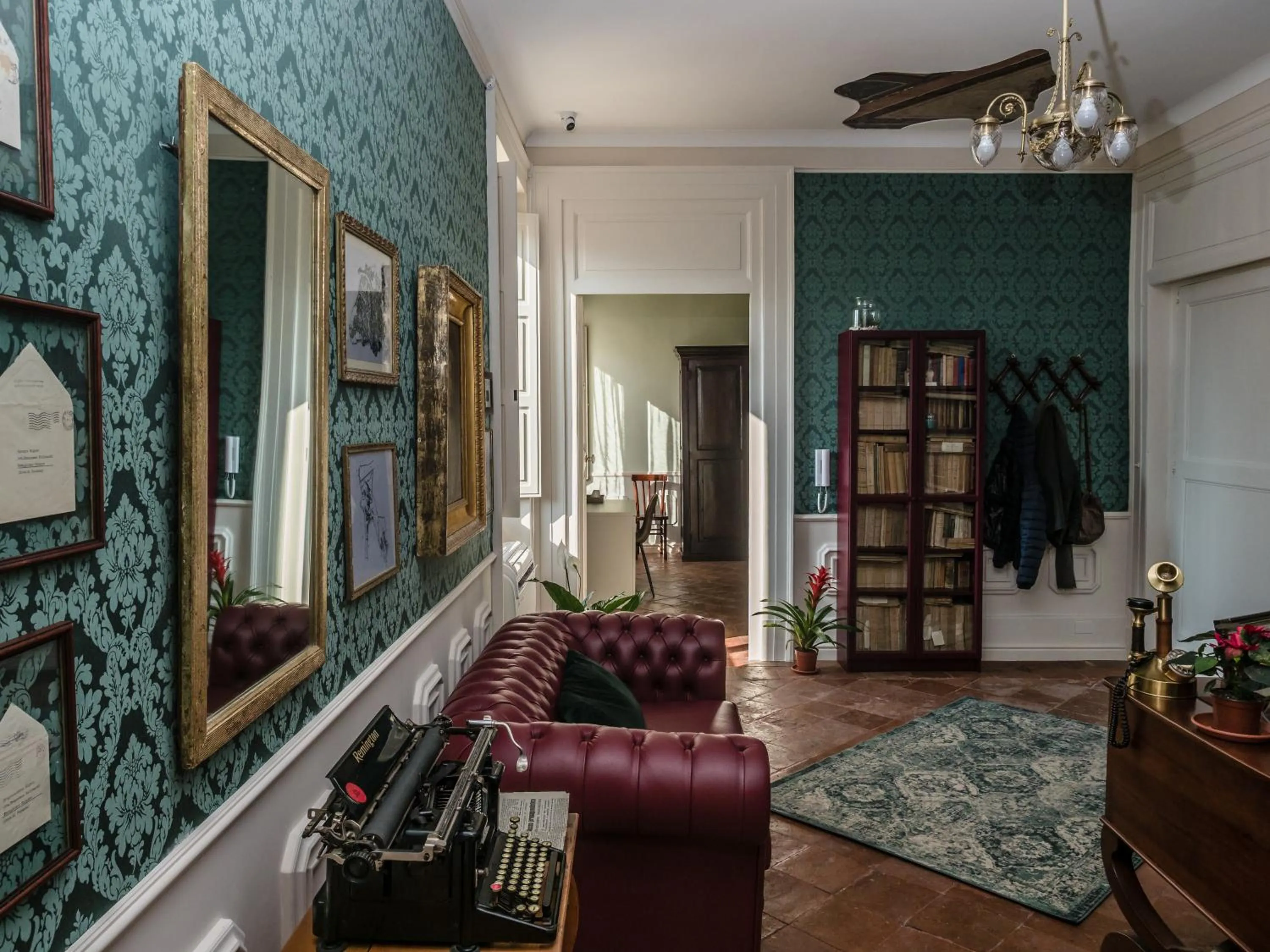 Lobby or reception in B&B Palazzo Policastri