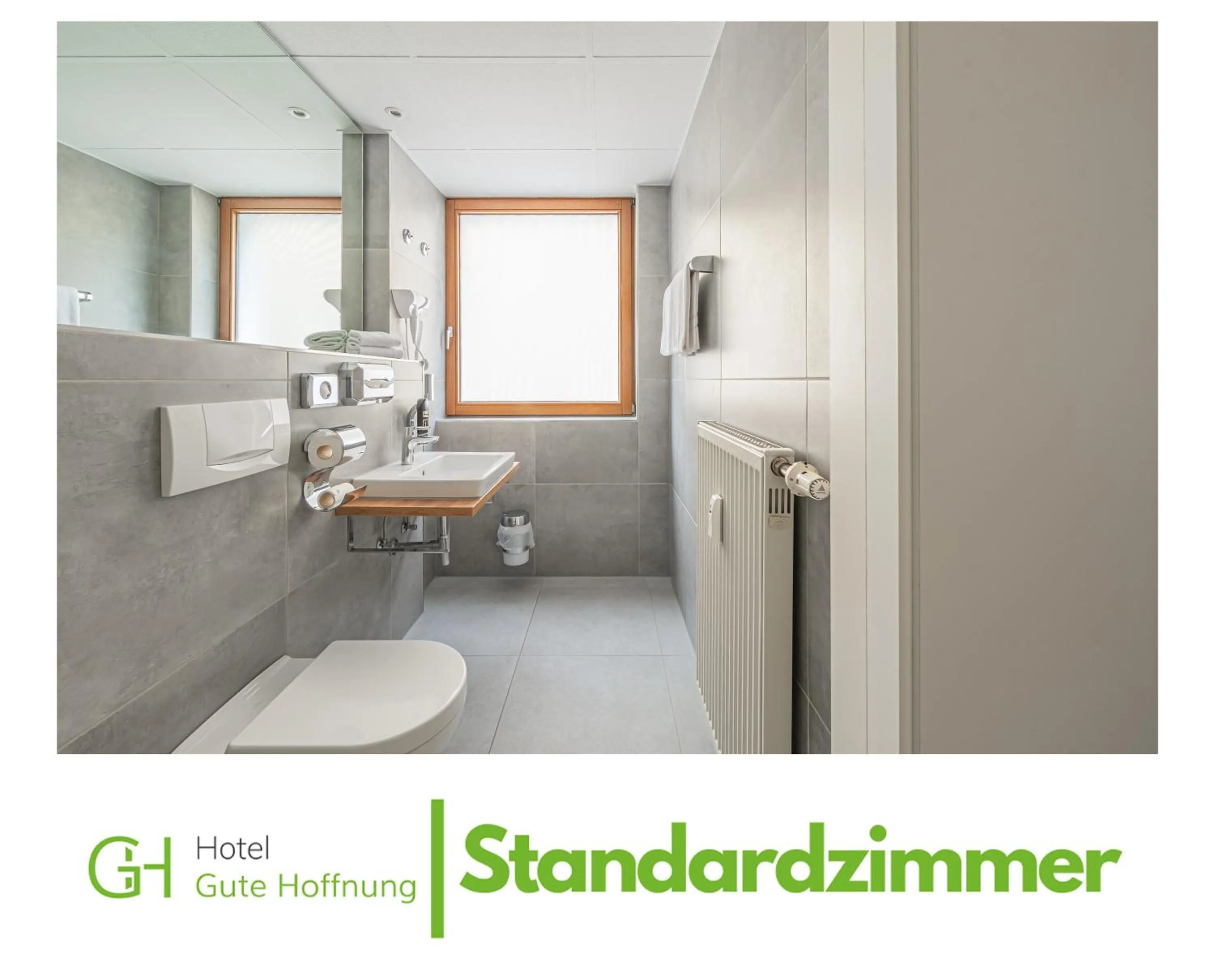 Bathroom in Hotel Gute Hoffnung Pforzheim