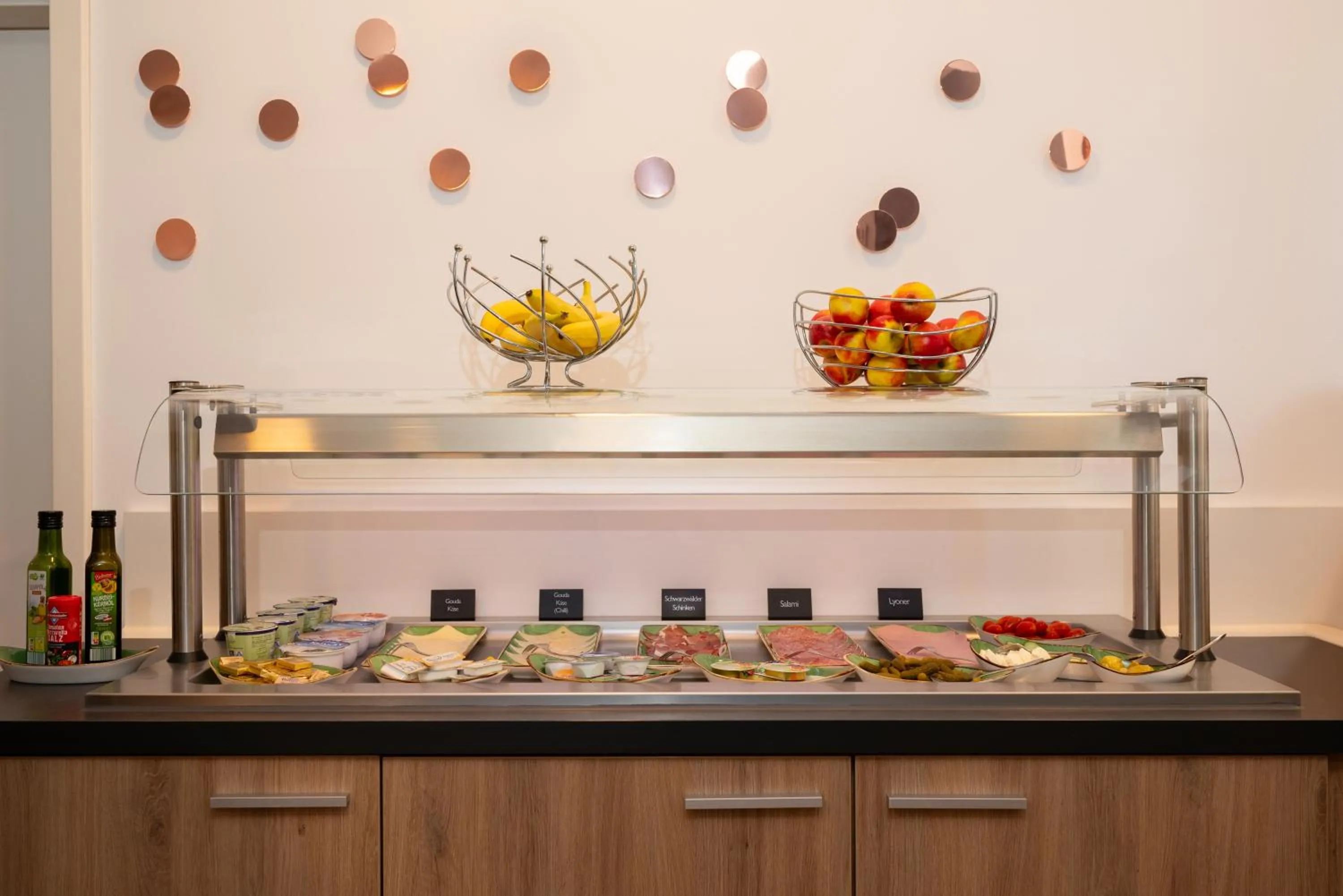 Buffet breakfast in Hotel Gute Hoffnung Pforzheim