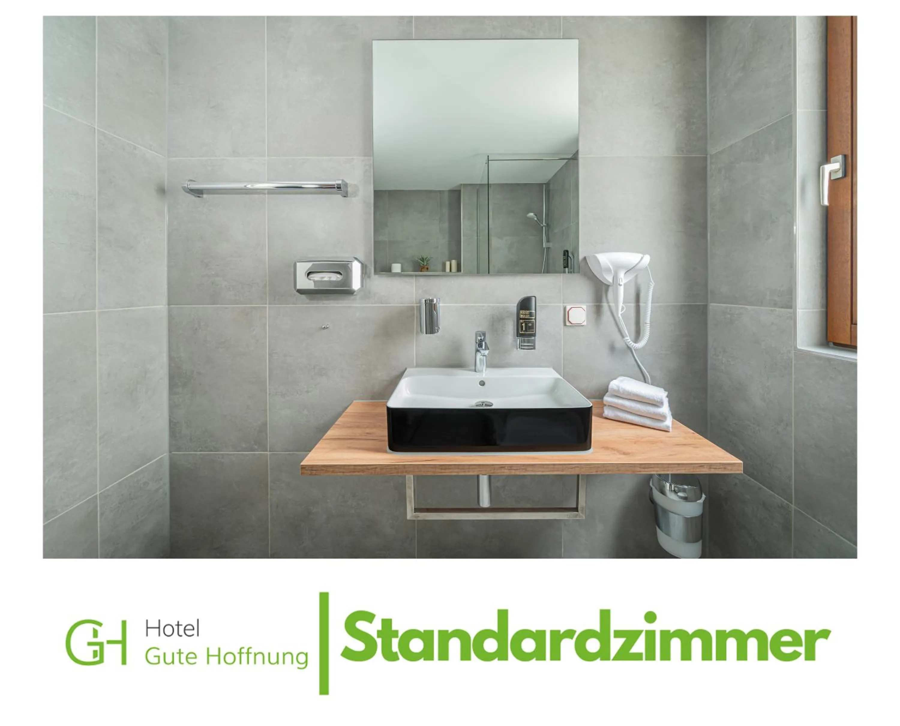 Bathroom in Hotel Gute Hoffnung Pforzheim