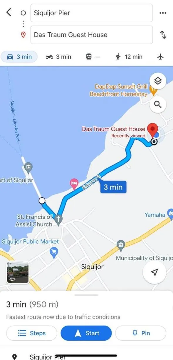 Location in Das Traum Guest Haus Siquijor