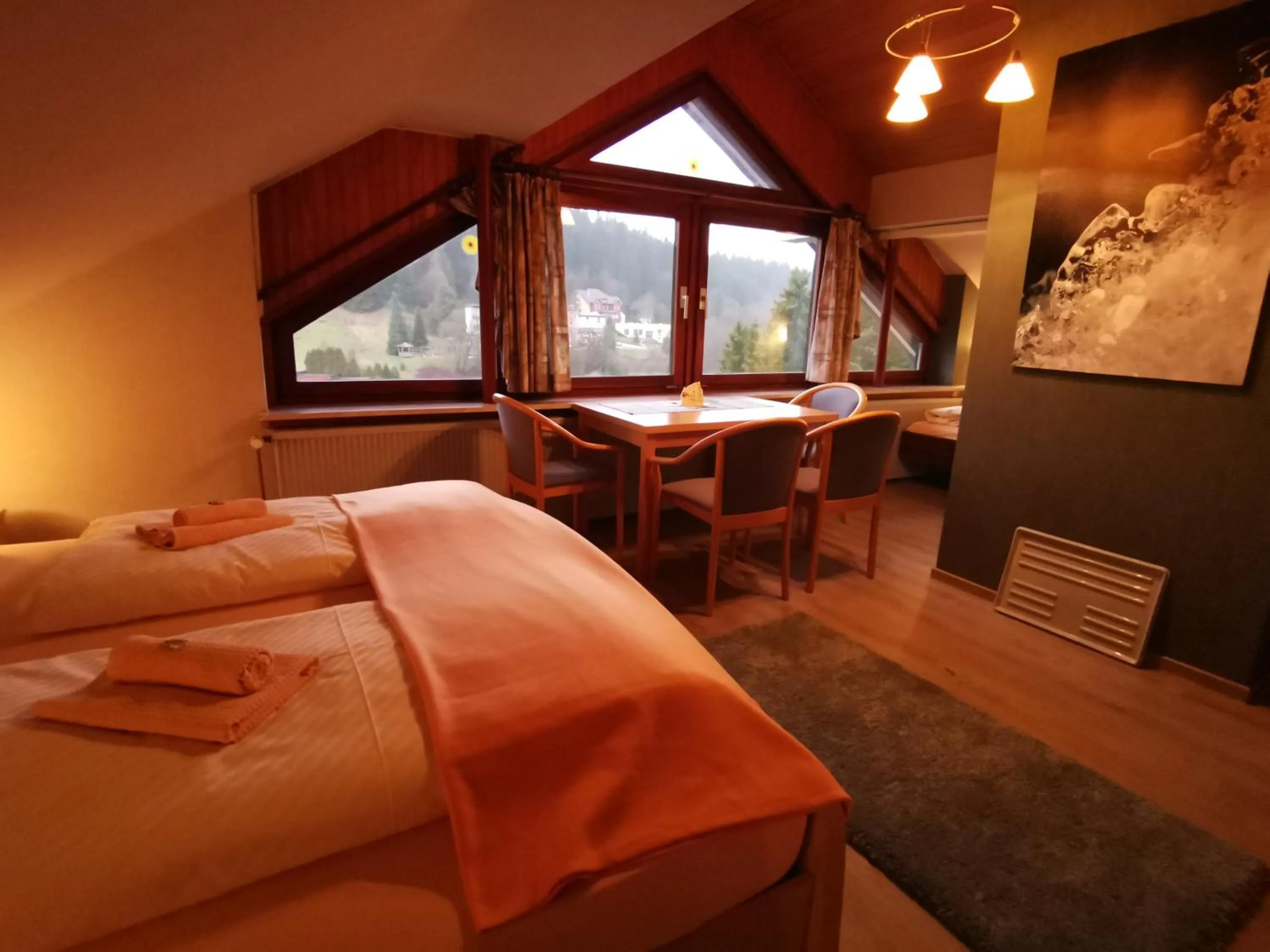 Bed in Hotel zur Schmiede