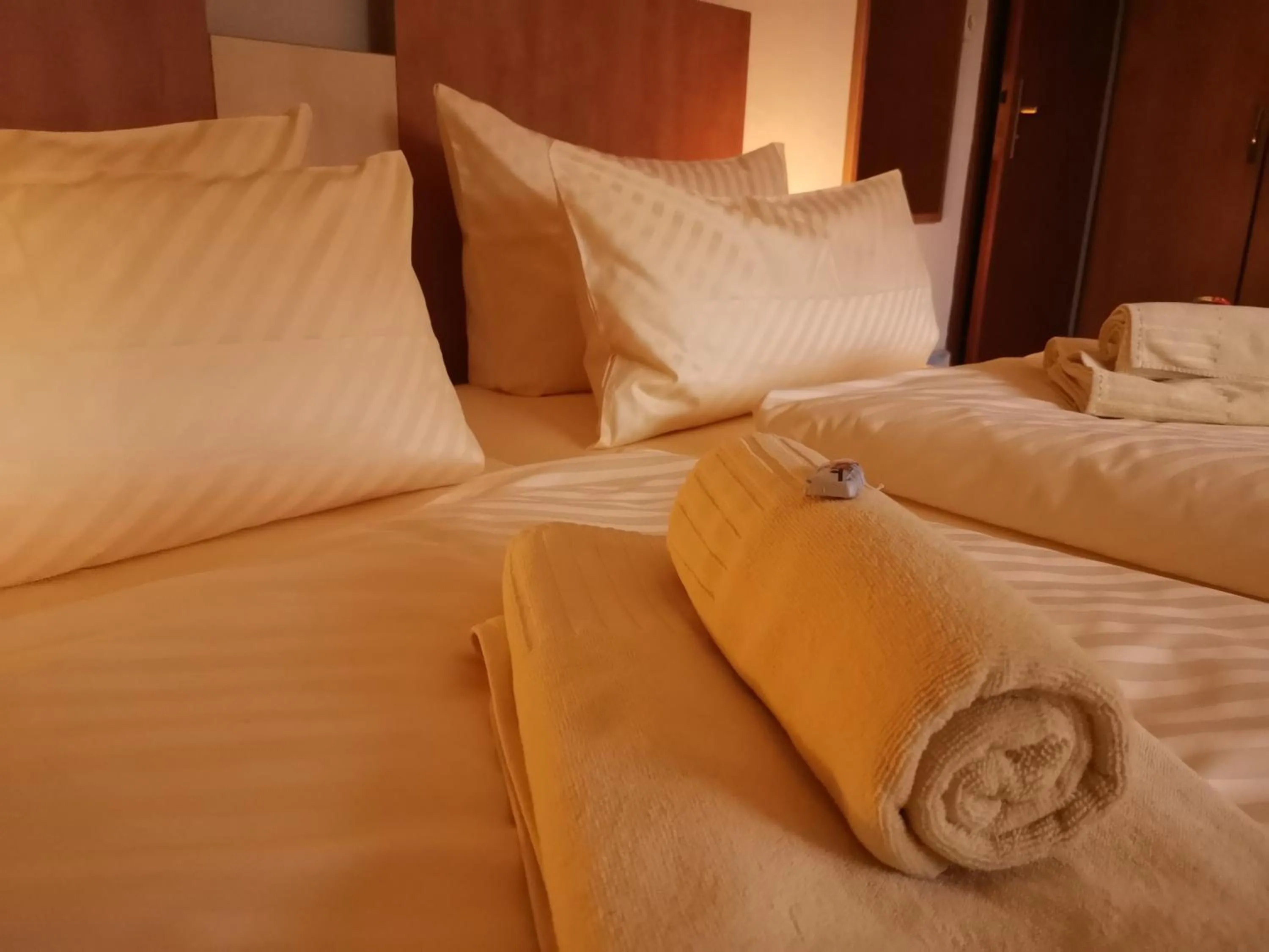 Decorative detail, Bed in Hotel zur Schmiede