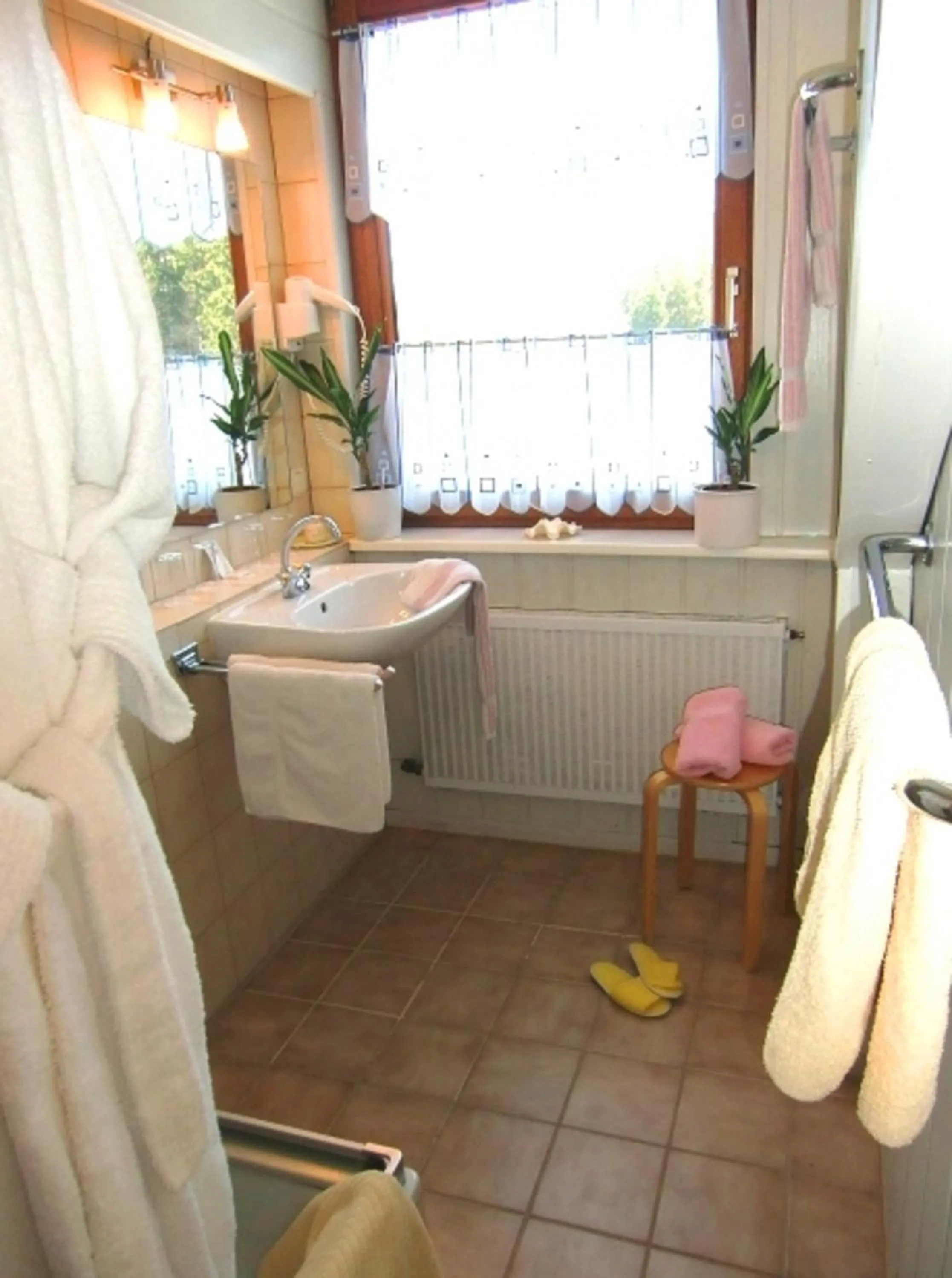 Toilet in Hotel zur Schmiede