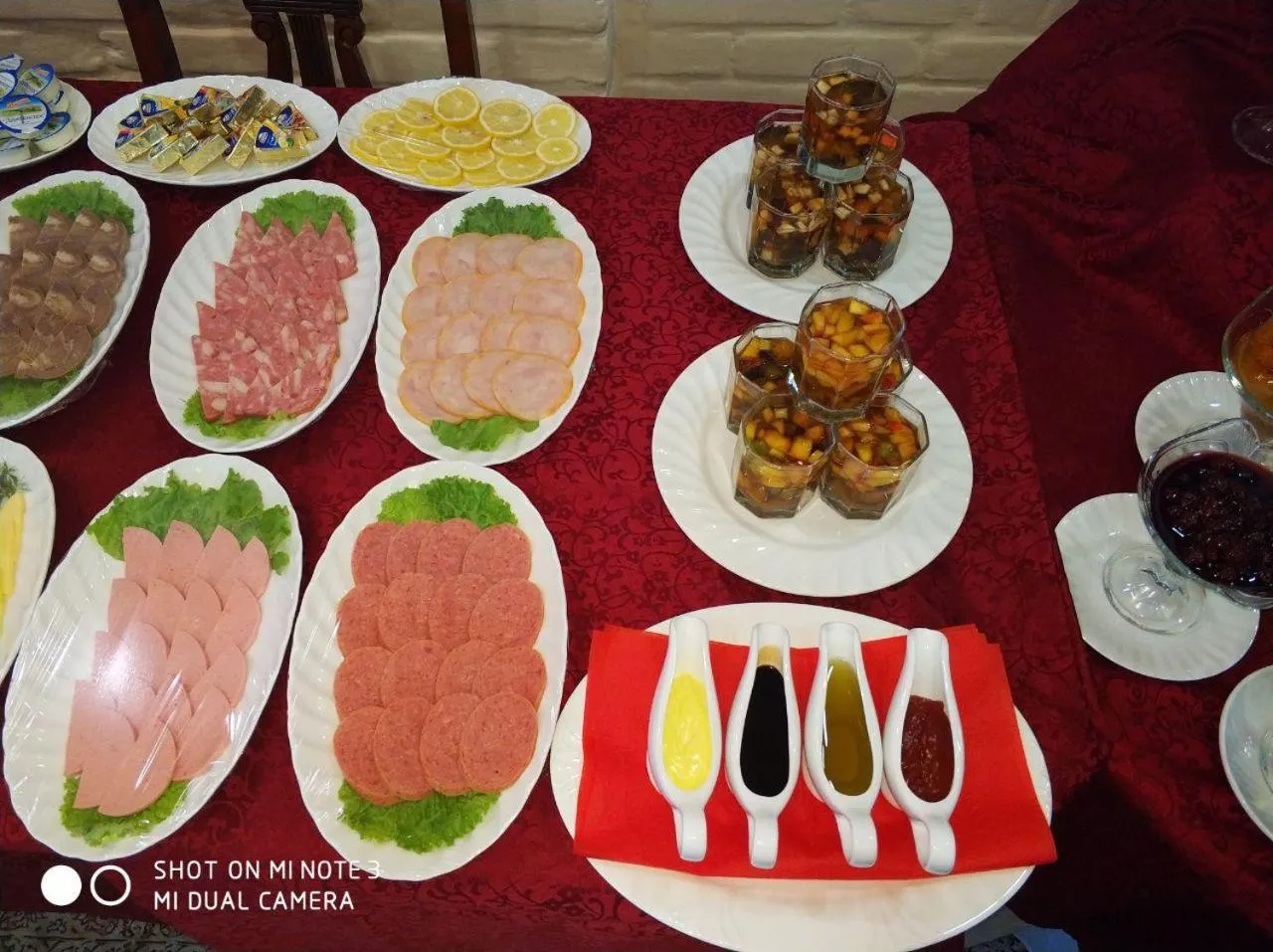 Buffet breakfast in Hotel BEK