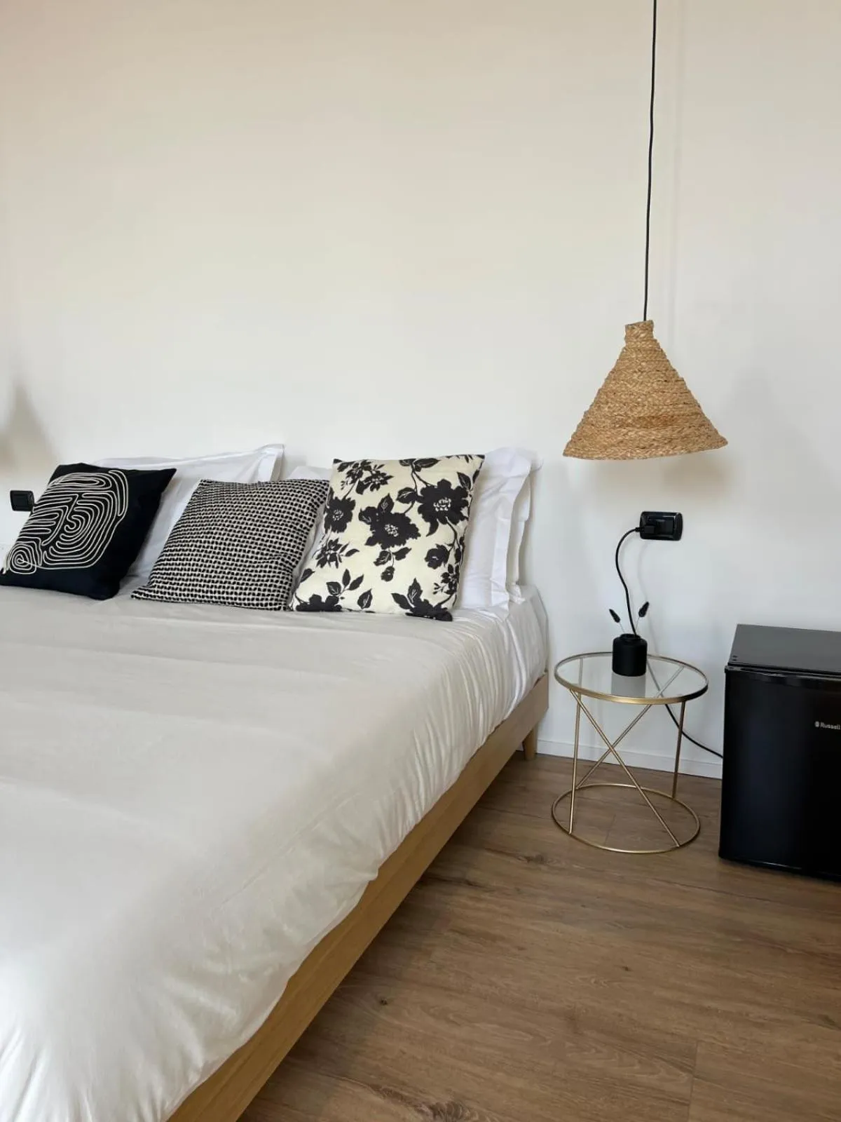 Bed in B&B Ruffo di Bagnara Palazzo Monumentale